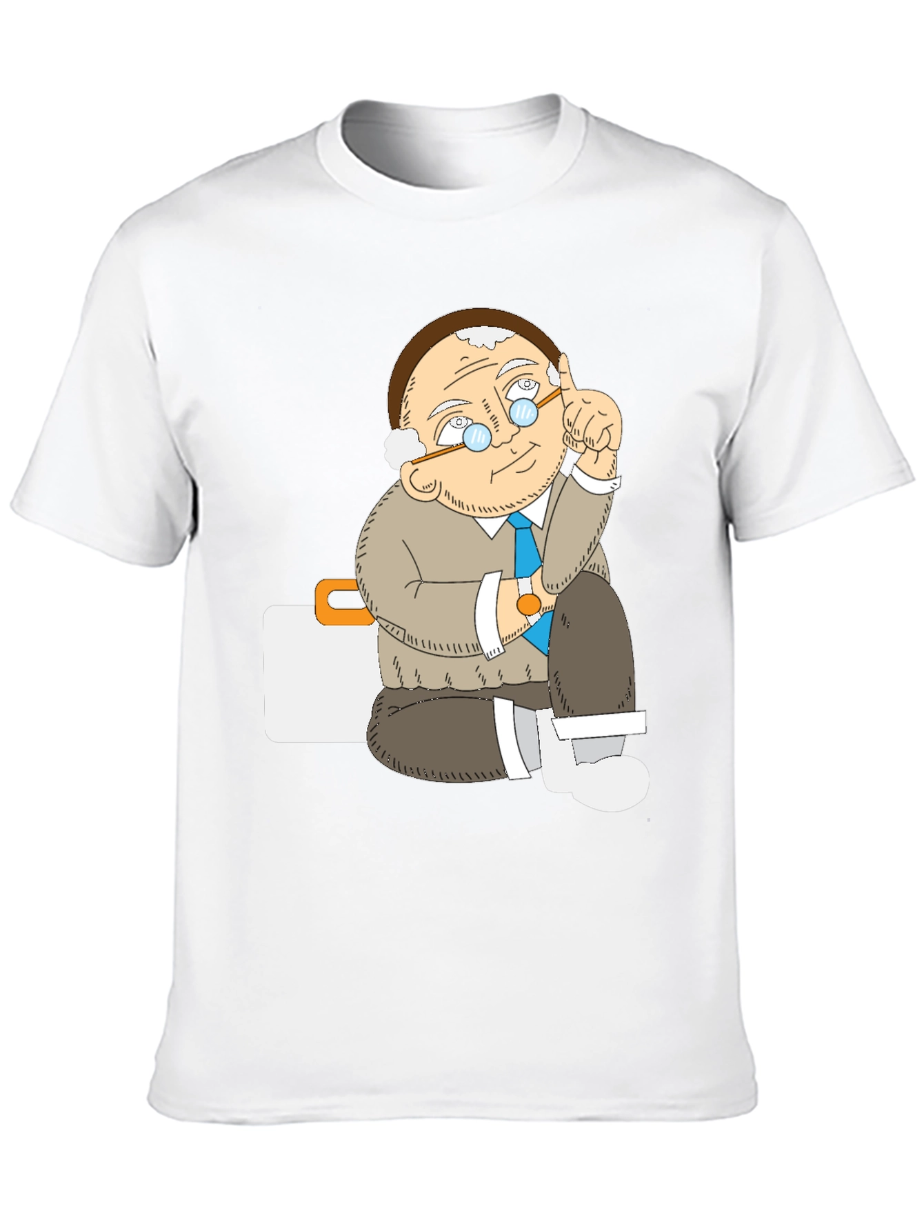 Professor Tee - Cartoon Character T-Shirt