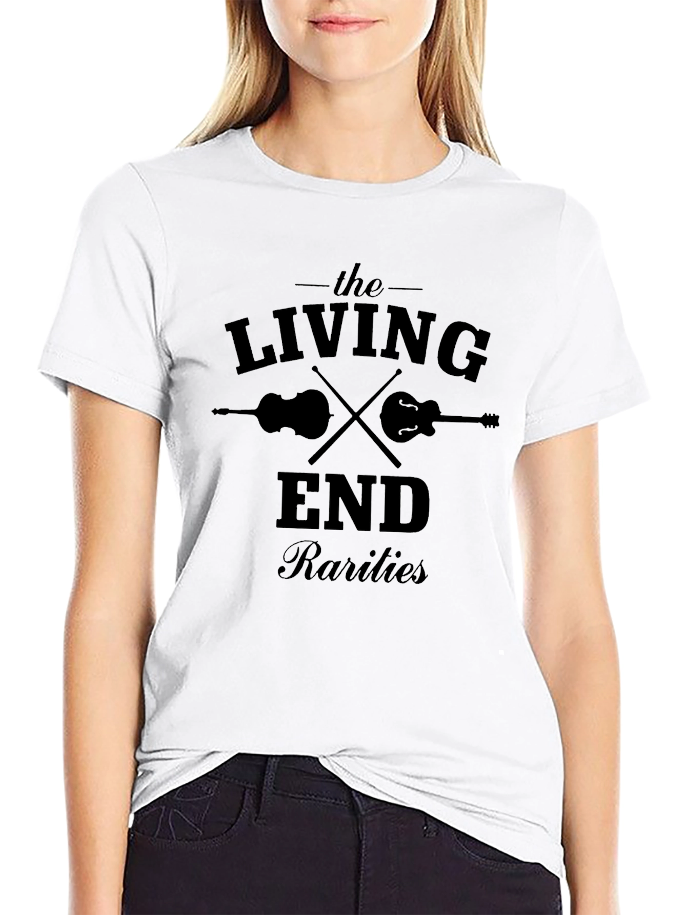 The Living End Rarities Black Graphic T-Shirt