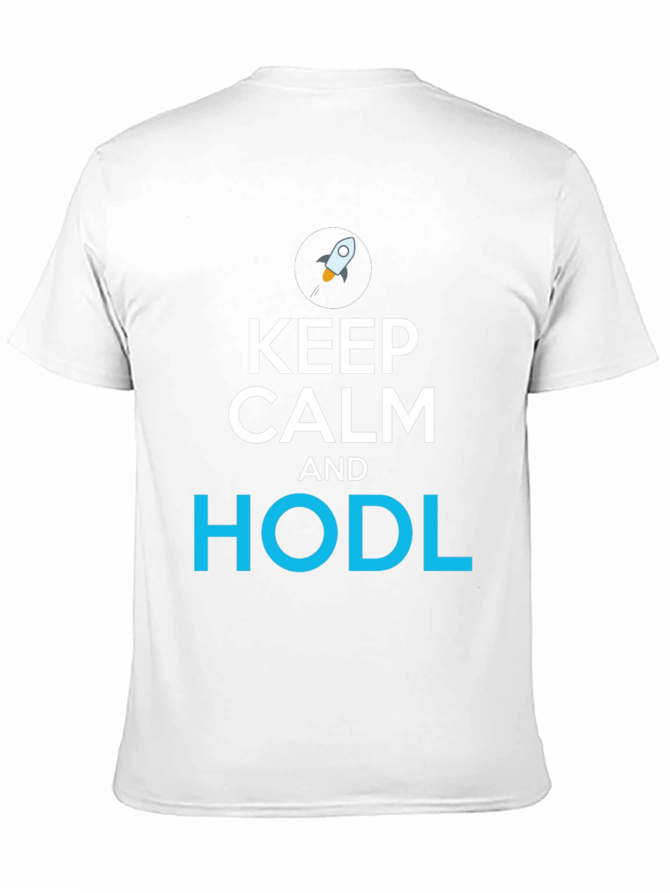 Keep Calm and HODL Black T-Shirt