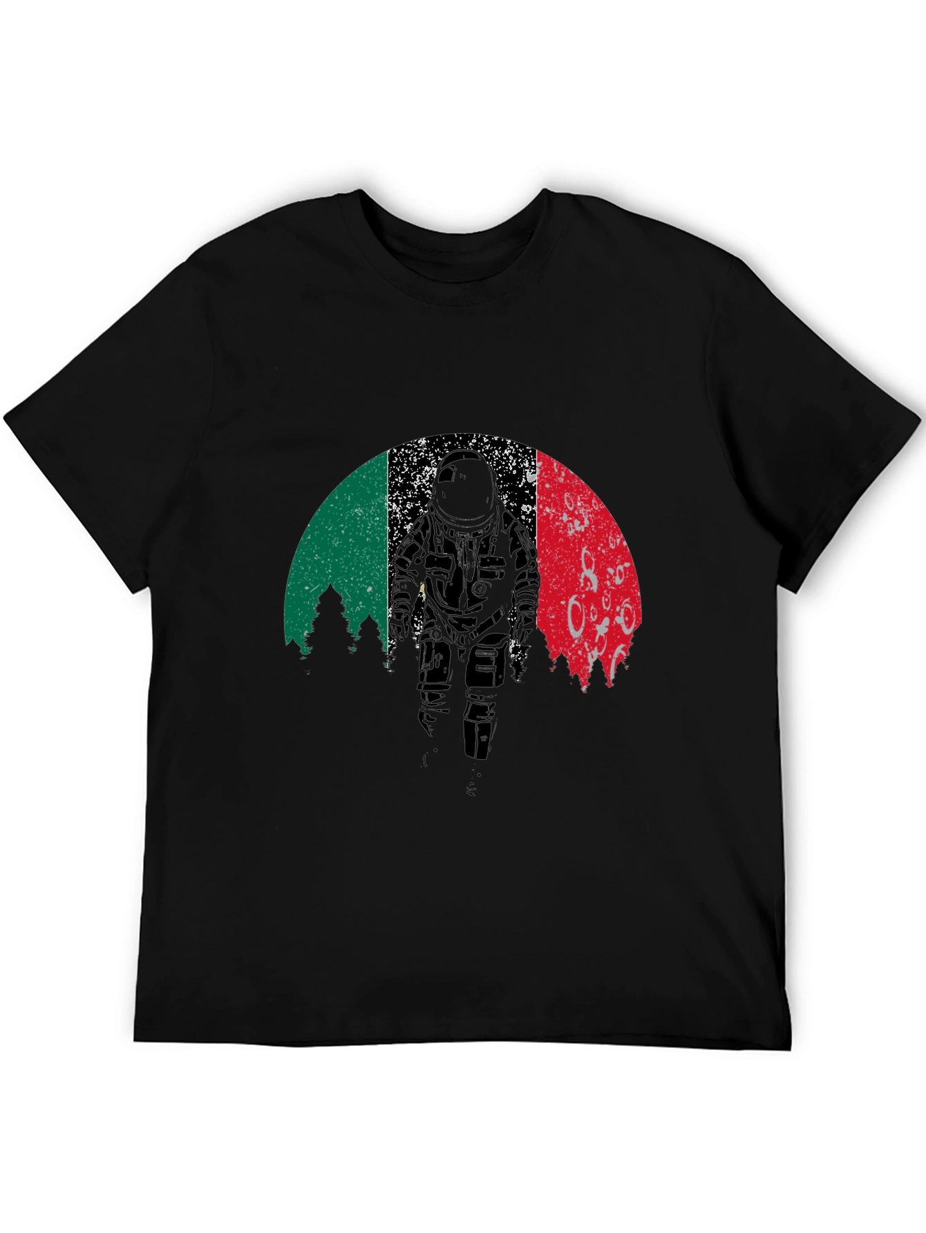 Retro Astronaut Graphic T-Shirt