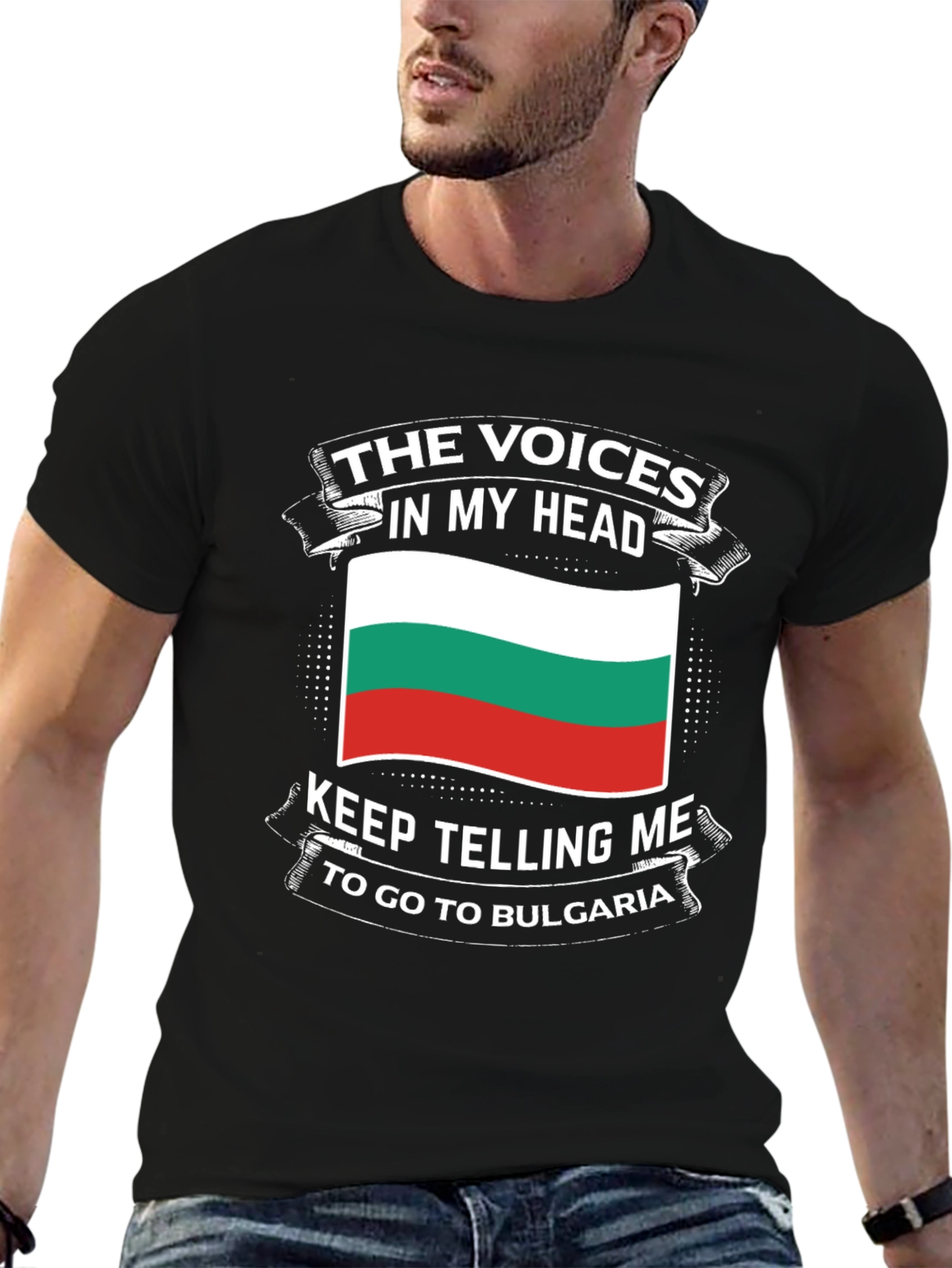 Bulgaria Calling Tee - Voices in My Head T-Shirt