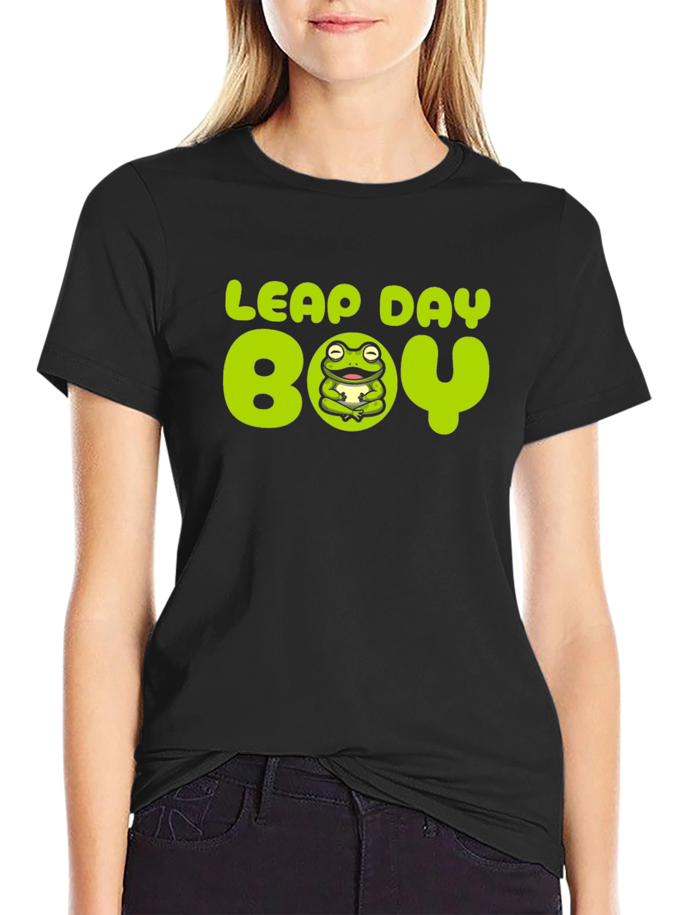 Leap Day Boy T-Shirt - Frog Graphic Tee
