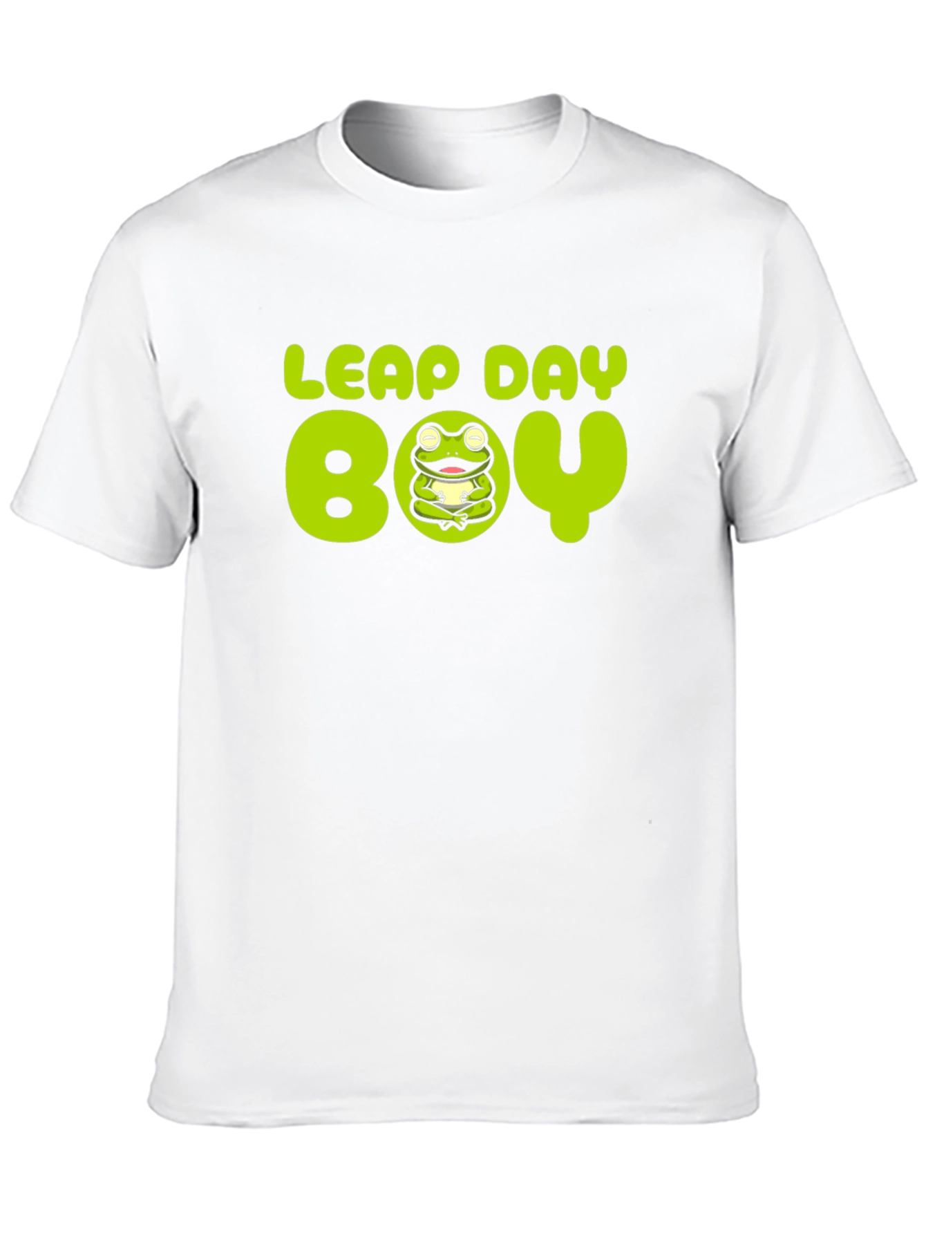 Leap Day Boy T-Shirt - Frog Graphic Tee
