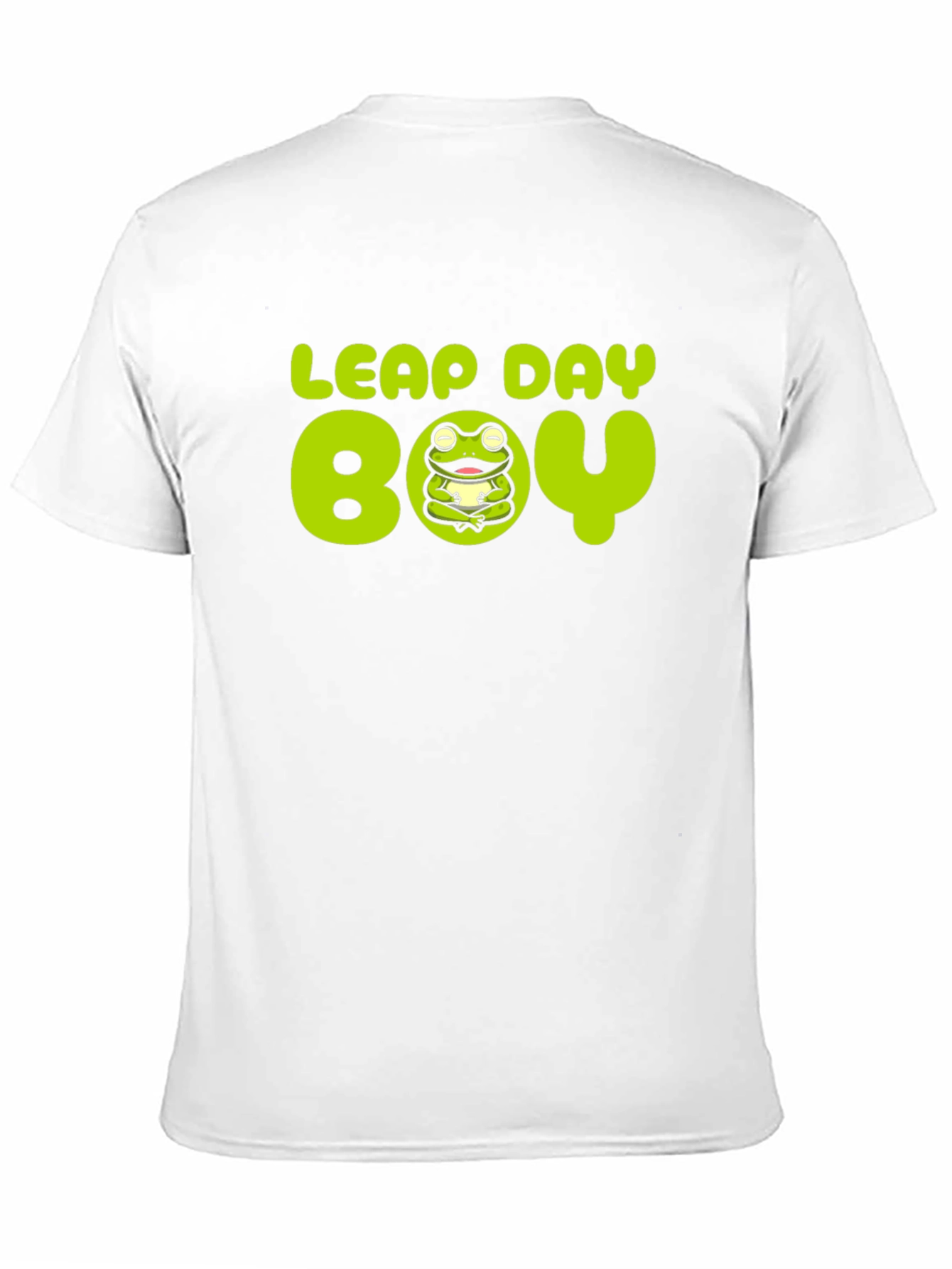 Leap Day Boy T-Shirt - Frog Graphic Tee