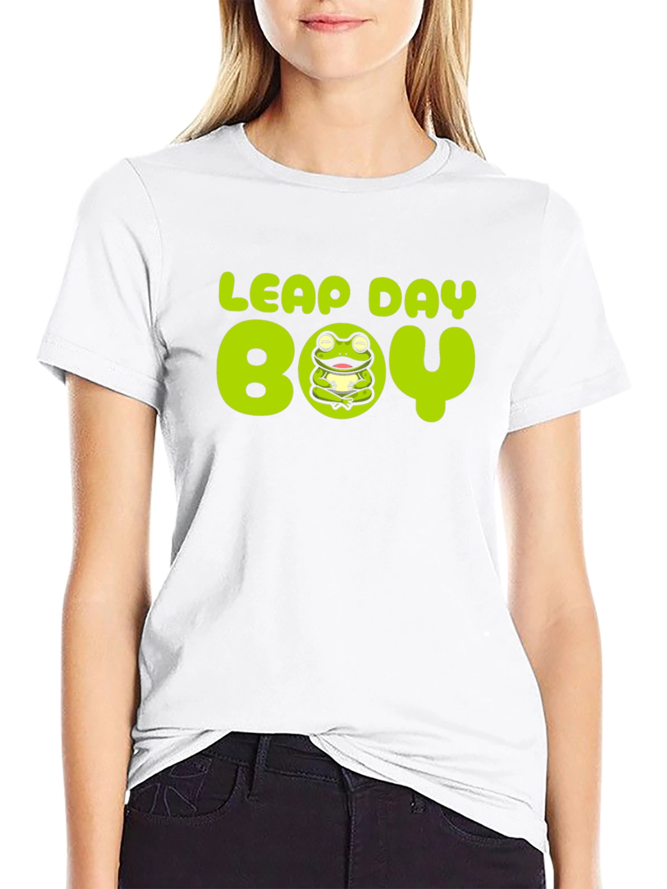 Leap Day Boy T-Shirt - Frog Graphic Tee