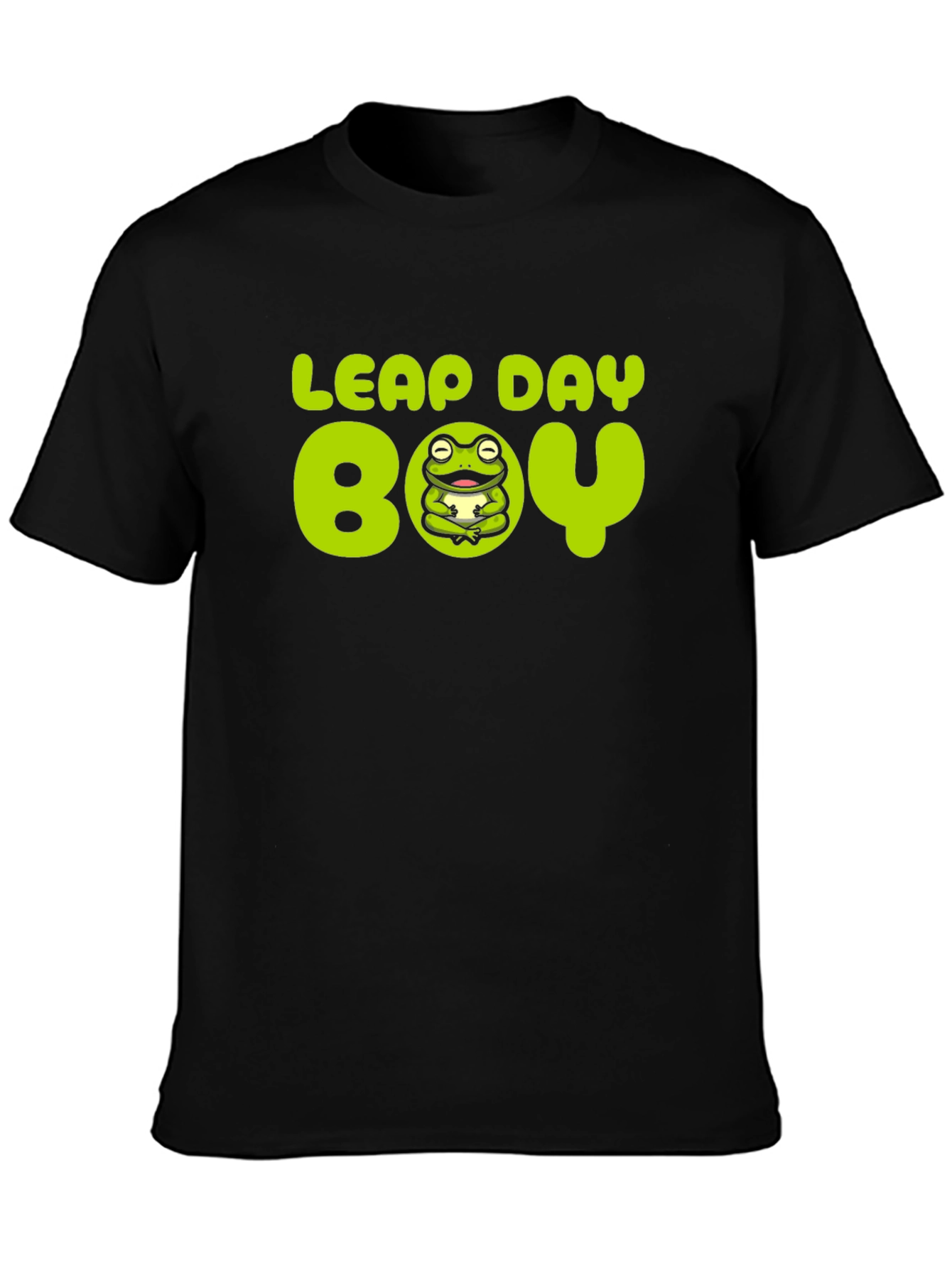 Leap Day Boy T-Shirt - Frog Graphic Tee