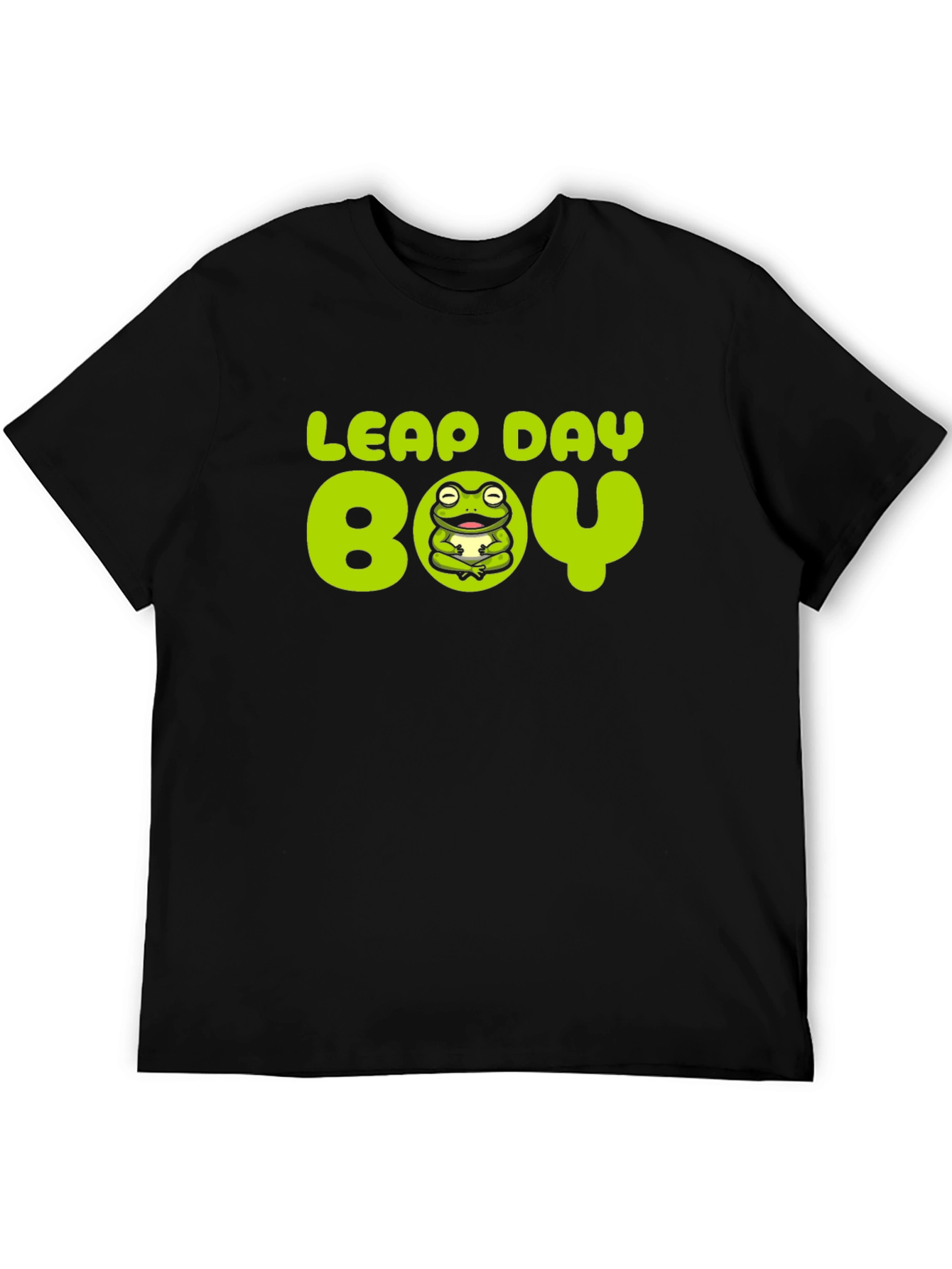 Leap Day Boy T-Shirt - Frog Graphic Tee