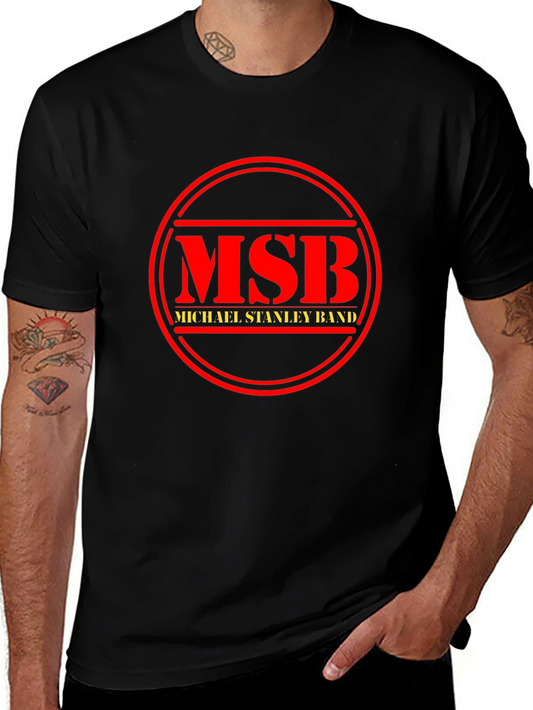 MSB Michael Stanley Band Black T-Shirt