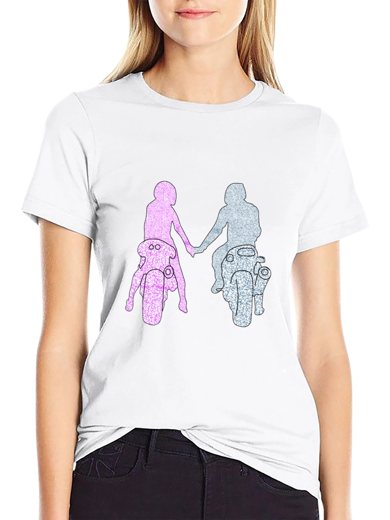 Motorcycle Couple T-Shirt