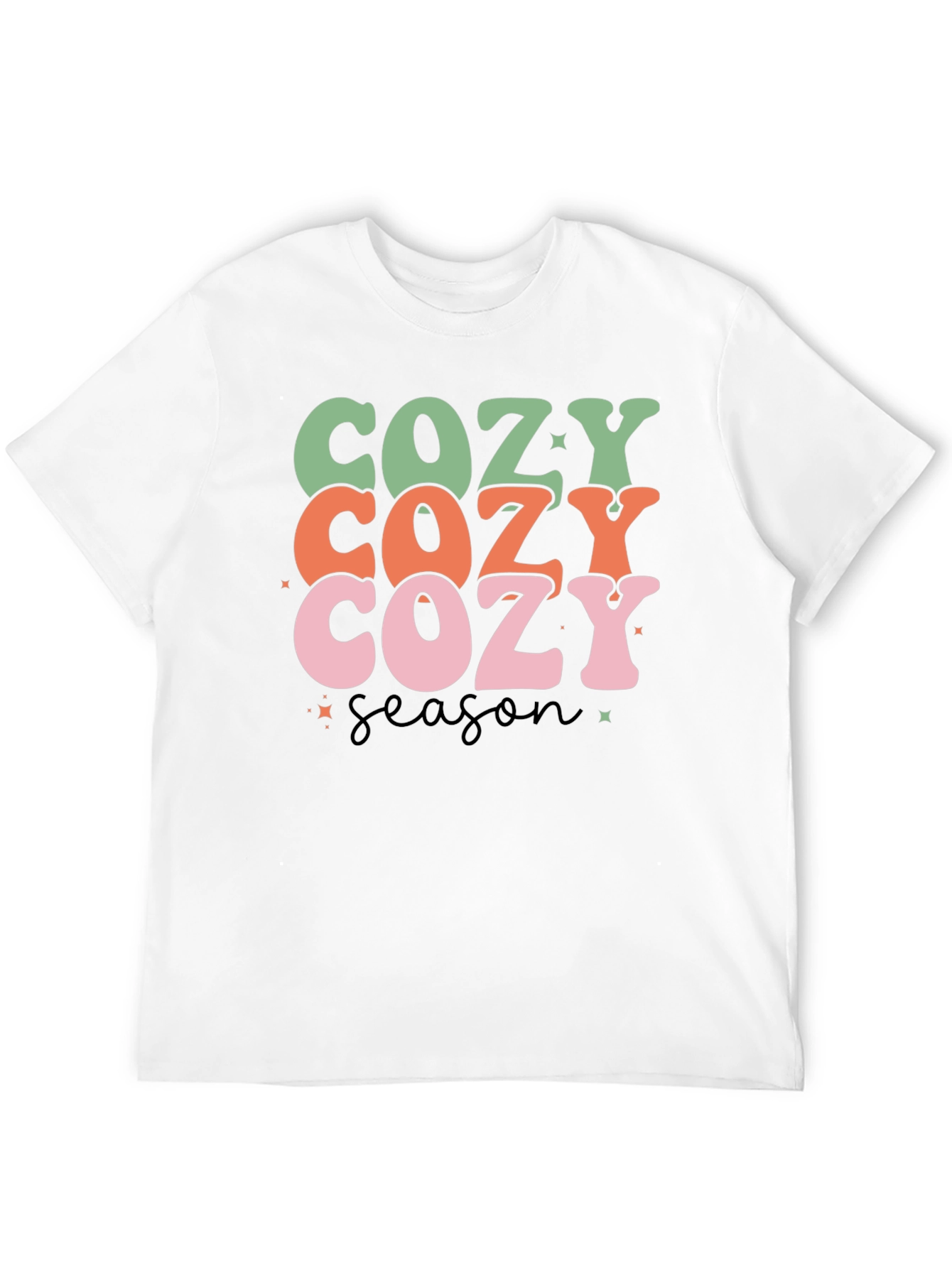 Cozy Season Retro Graphic Tee - Soft & Stylish