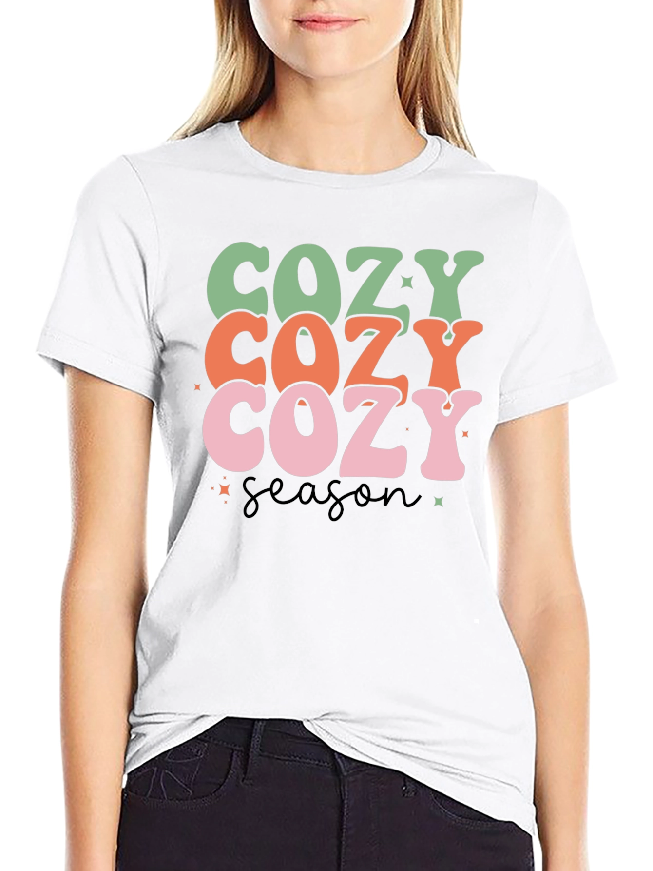 Cozy Season Retro Graphic Tee - Soft & Stylish