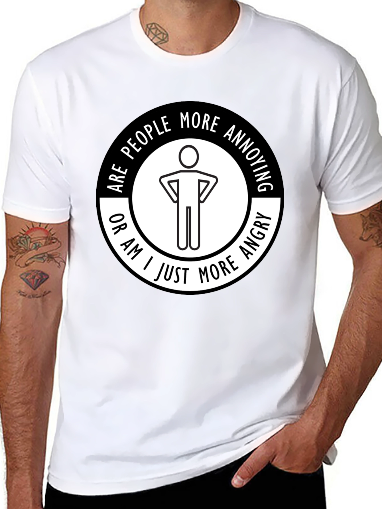 Funny Are People More Annoying? Graphic T-Shirt