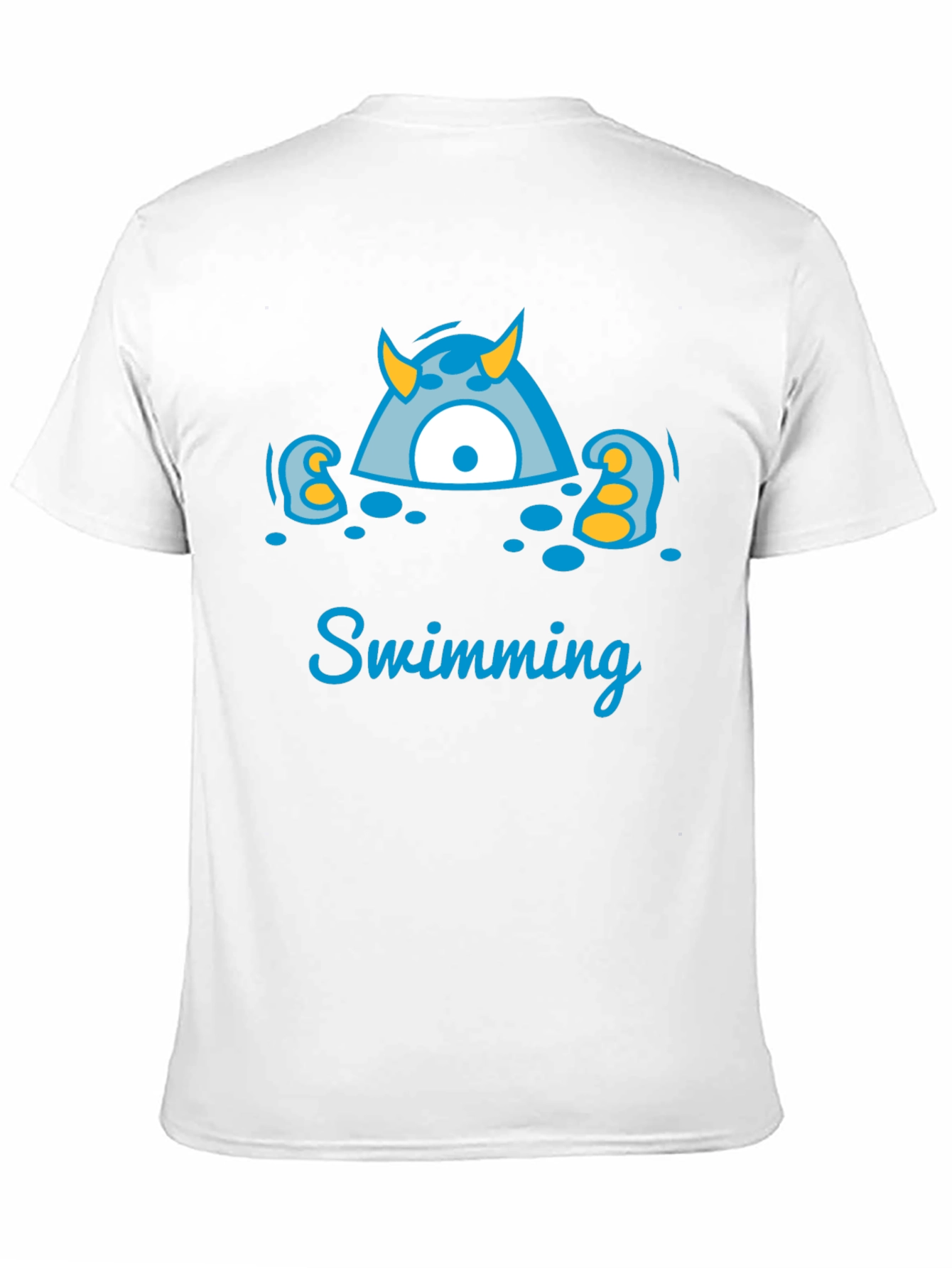 Monster Swimming T-Shirt - Fun & Unique Design