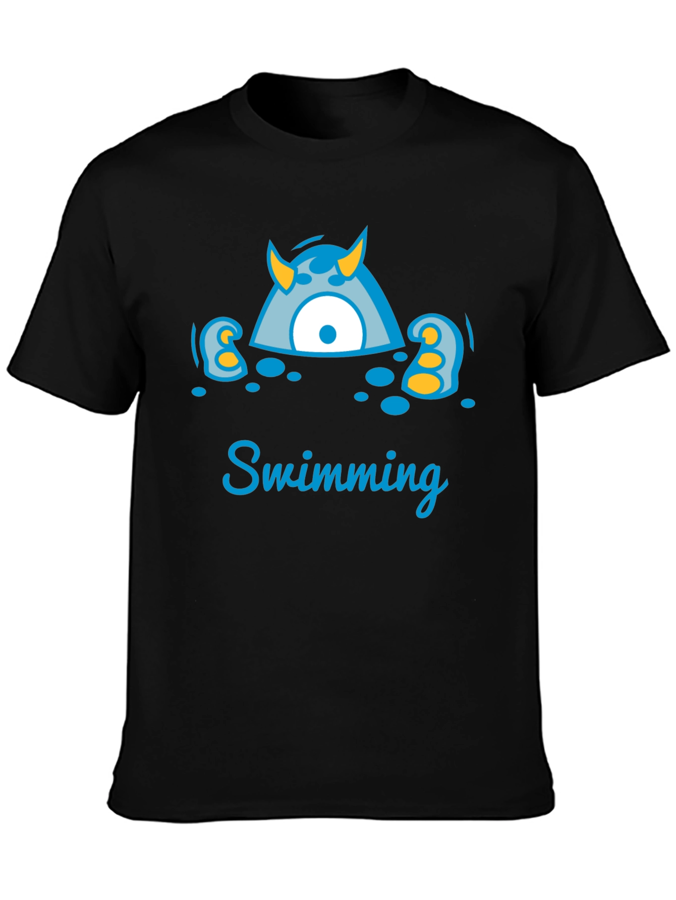 Monster Swimming T-Shirt - Fun & Unique Design