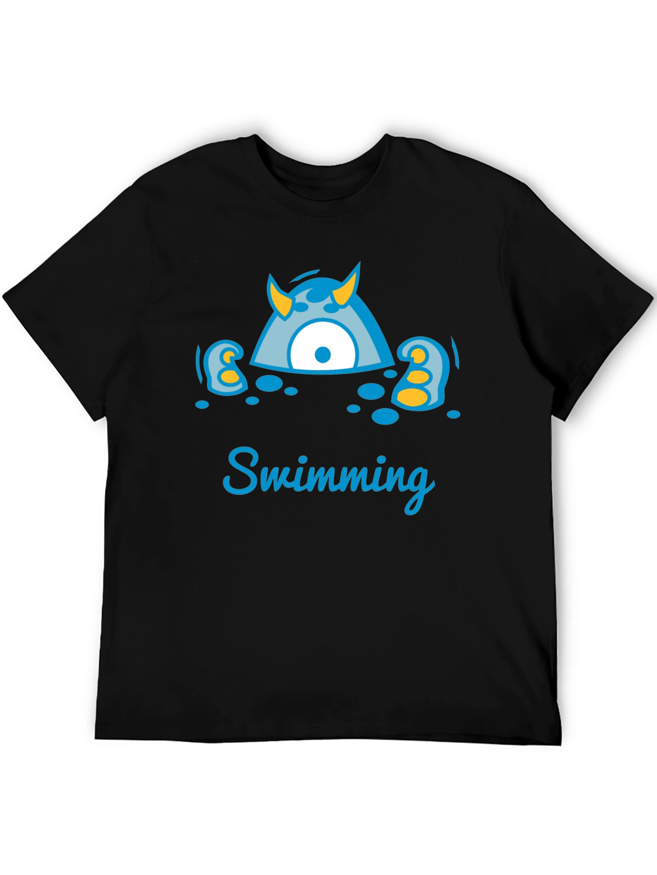 Monster Swimming T-Shirt - Fun & Unique Design