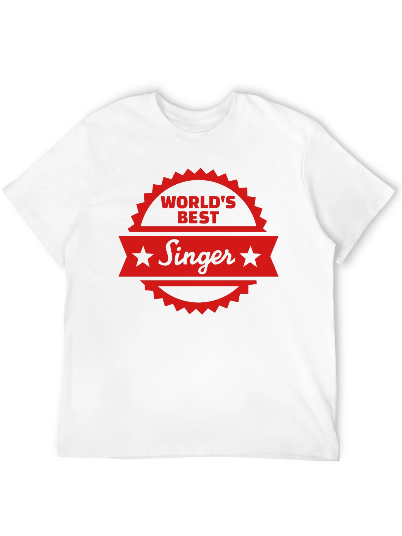 Worlds Best Singer Black T-Shirt