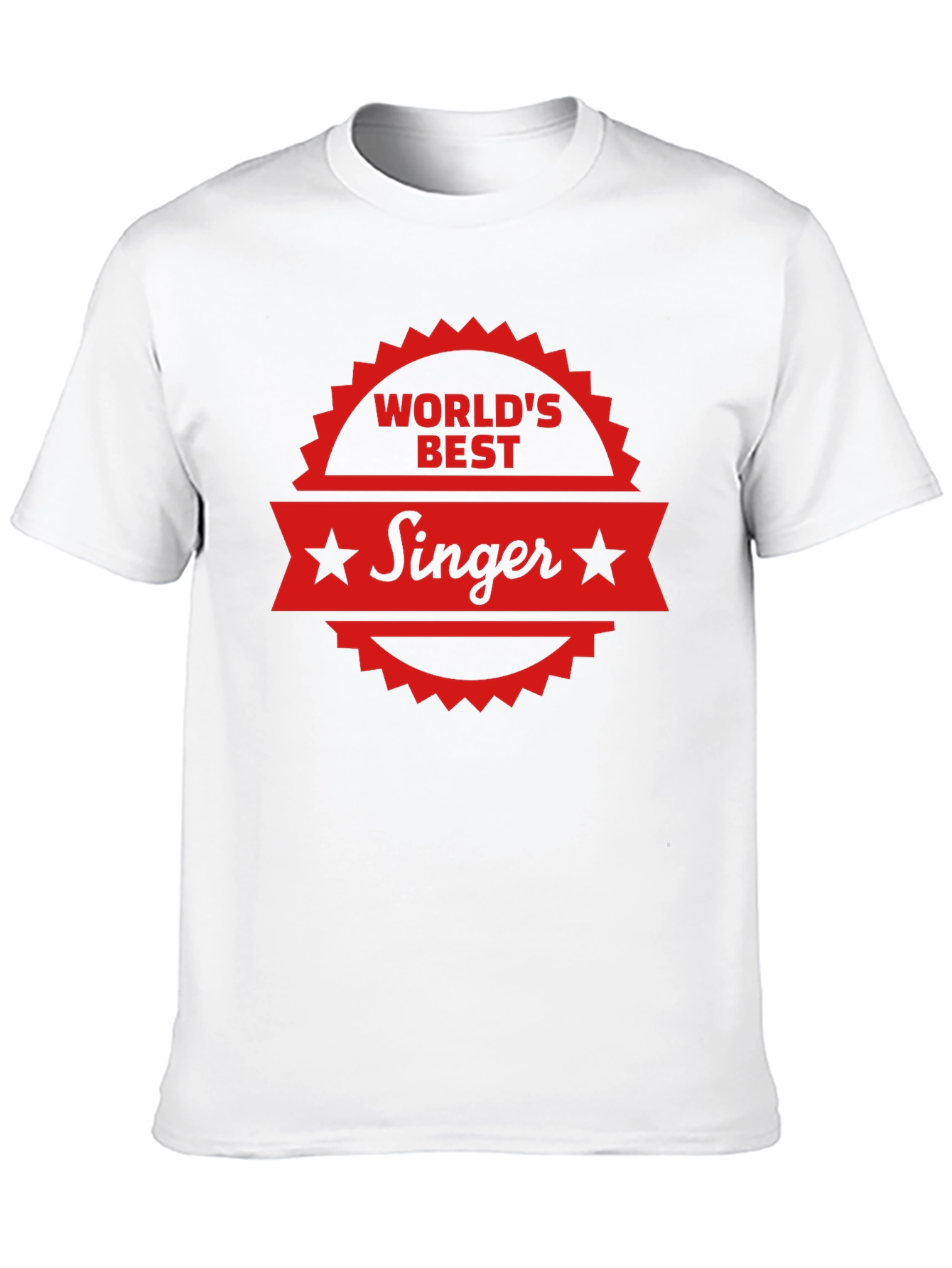 Worlds Best Singer Black T-Shirt