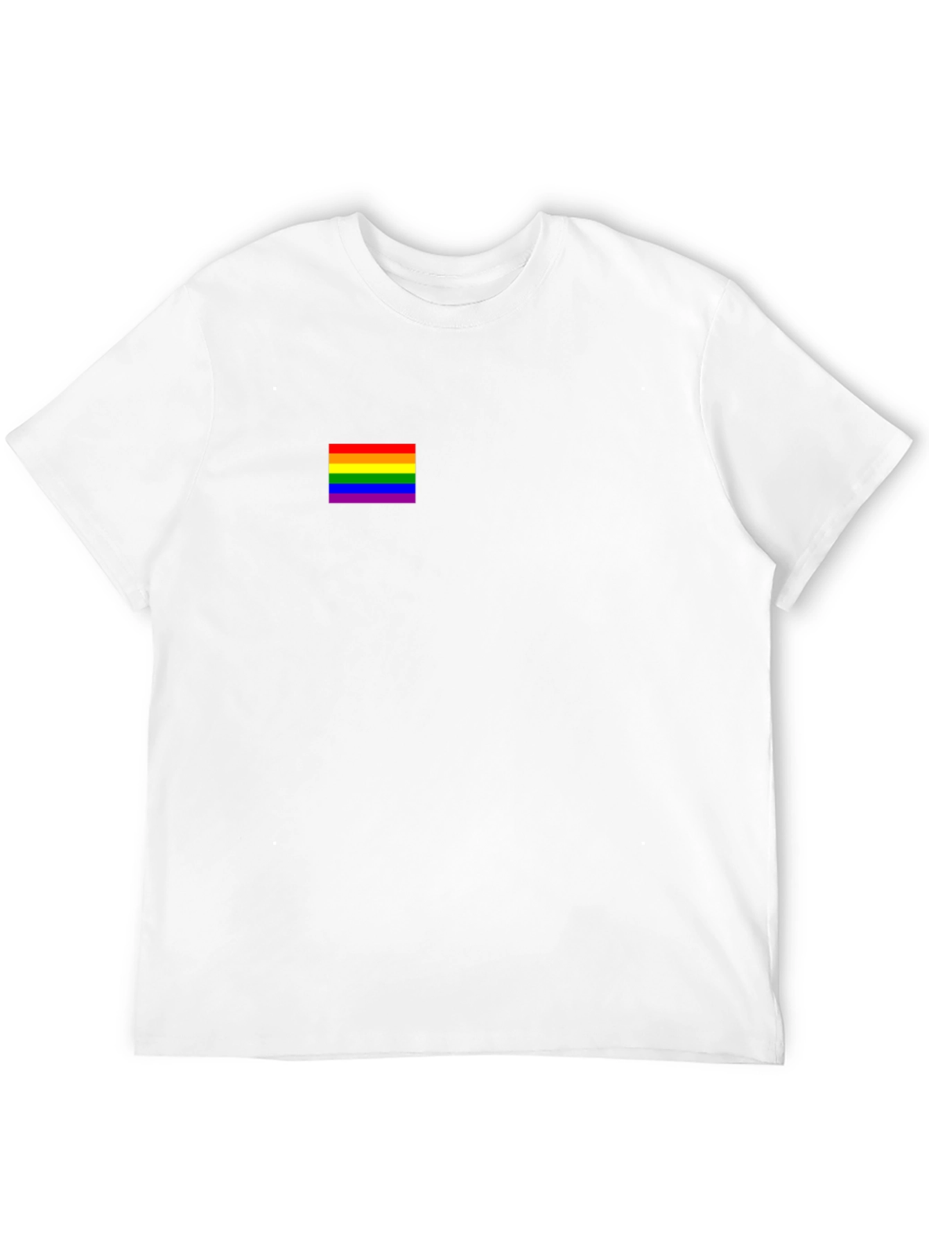 Pride Flag Black T-Shirt
