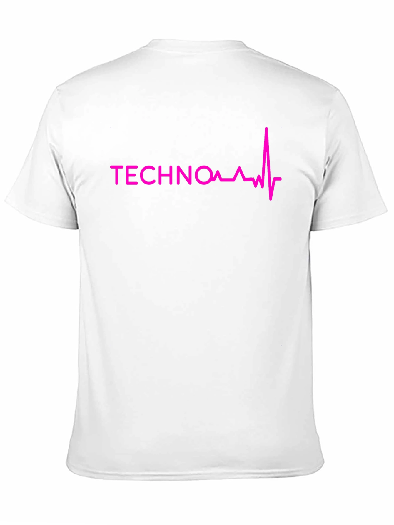 Techno Heartbeat Black T-Shirt