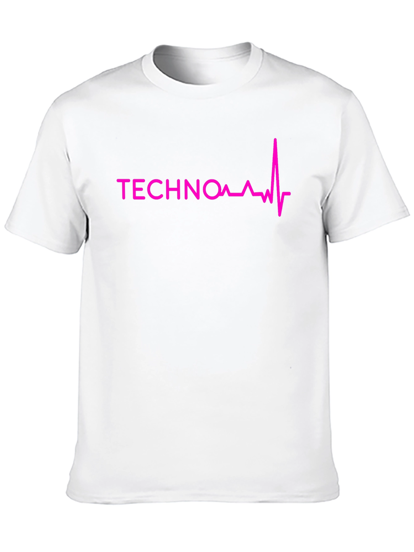 Techno Heartbeat Black T-Shirt