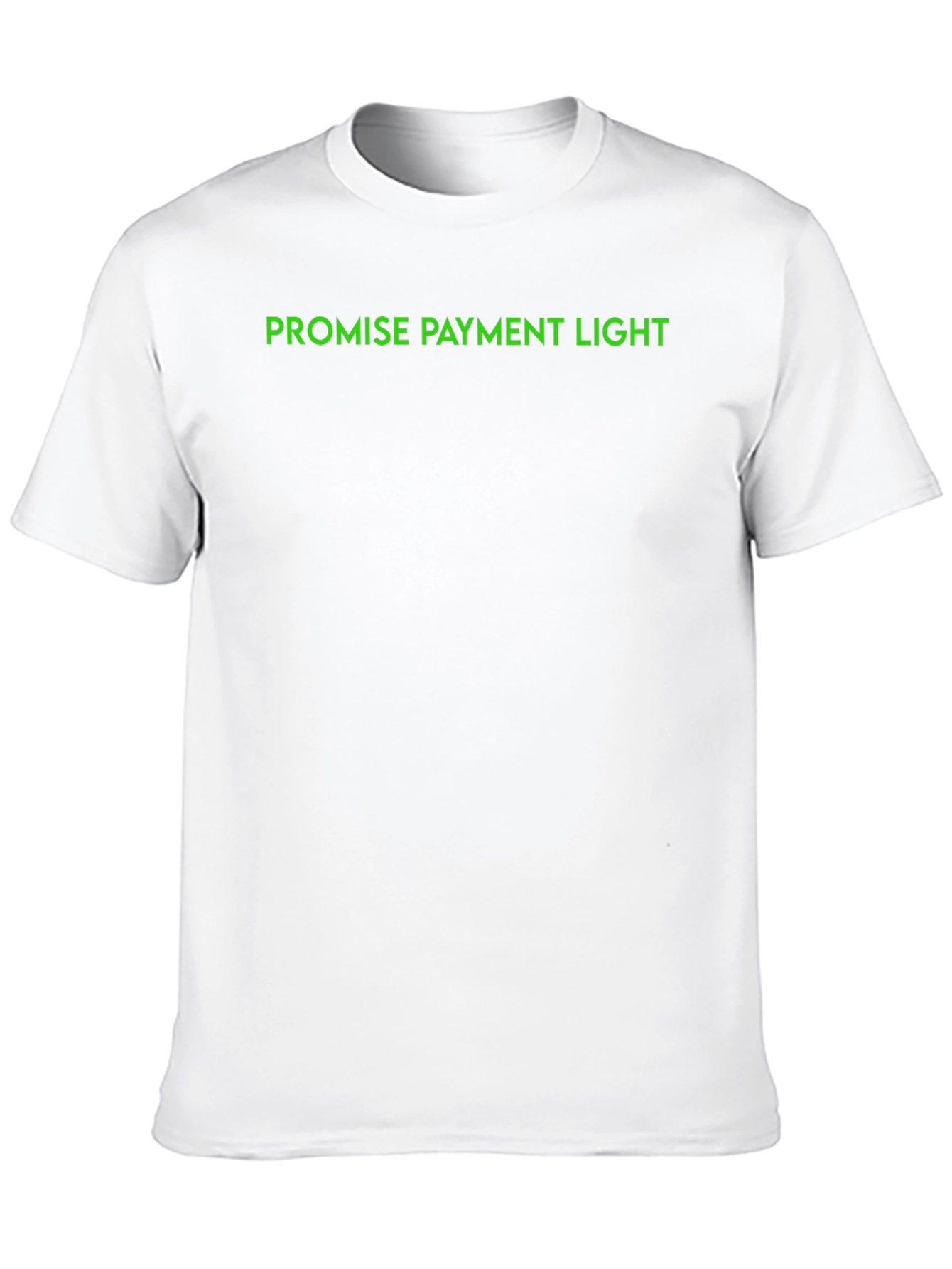 Promise Payment Light Black T-Shirt