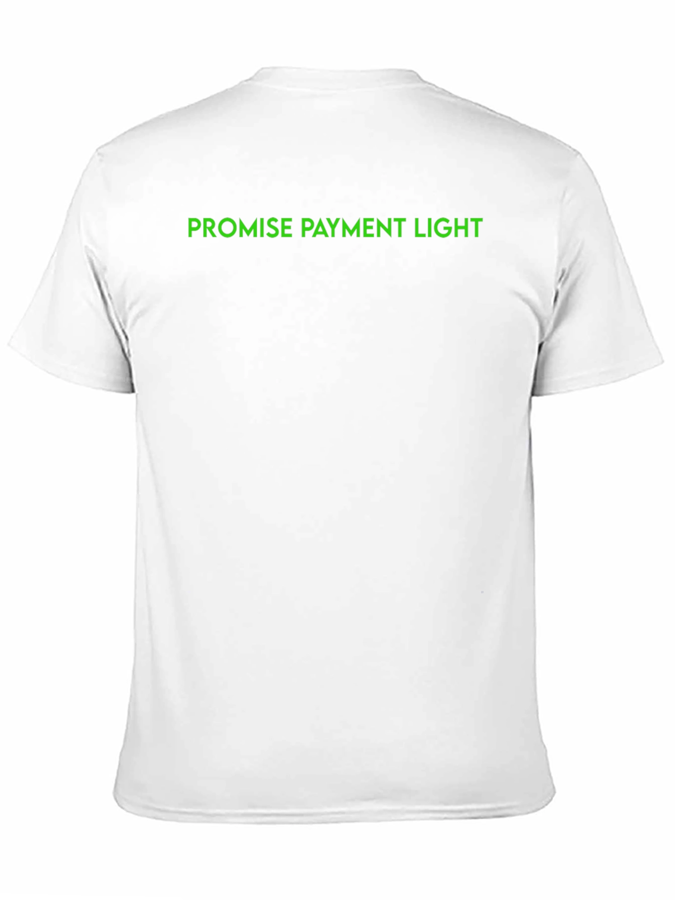 Promise Payment Light Black T-Shirt