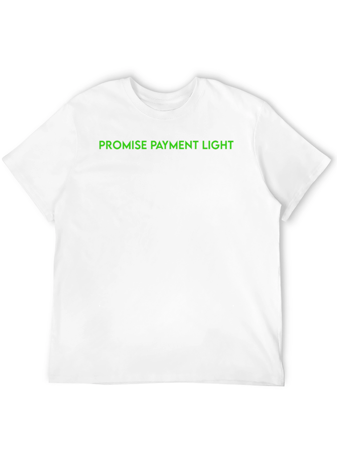 Promise Payment Light Black T-Shirt