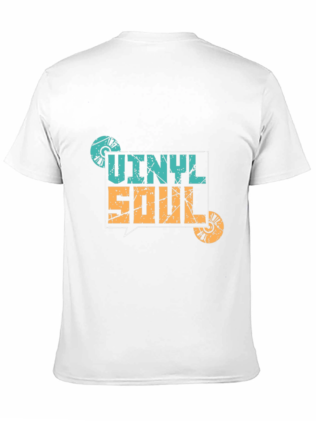 Vinyl Soul Graphic Tee - Retro Music T-Shirt