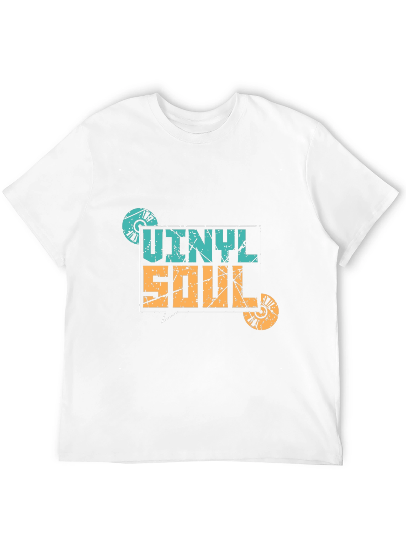 Vinyl Soul Graphic Tee - Retro Music T-Shirt