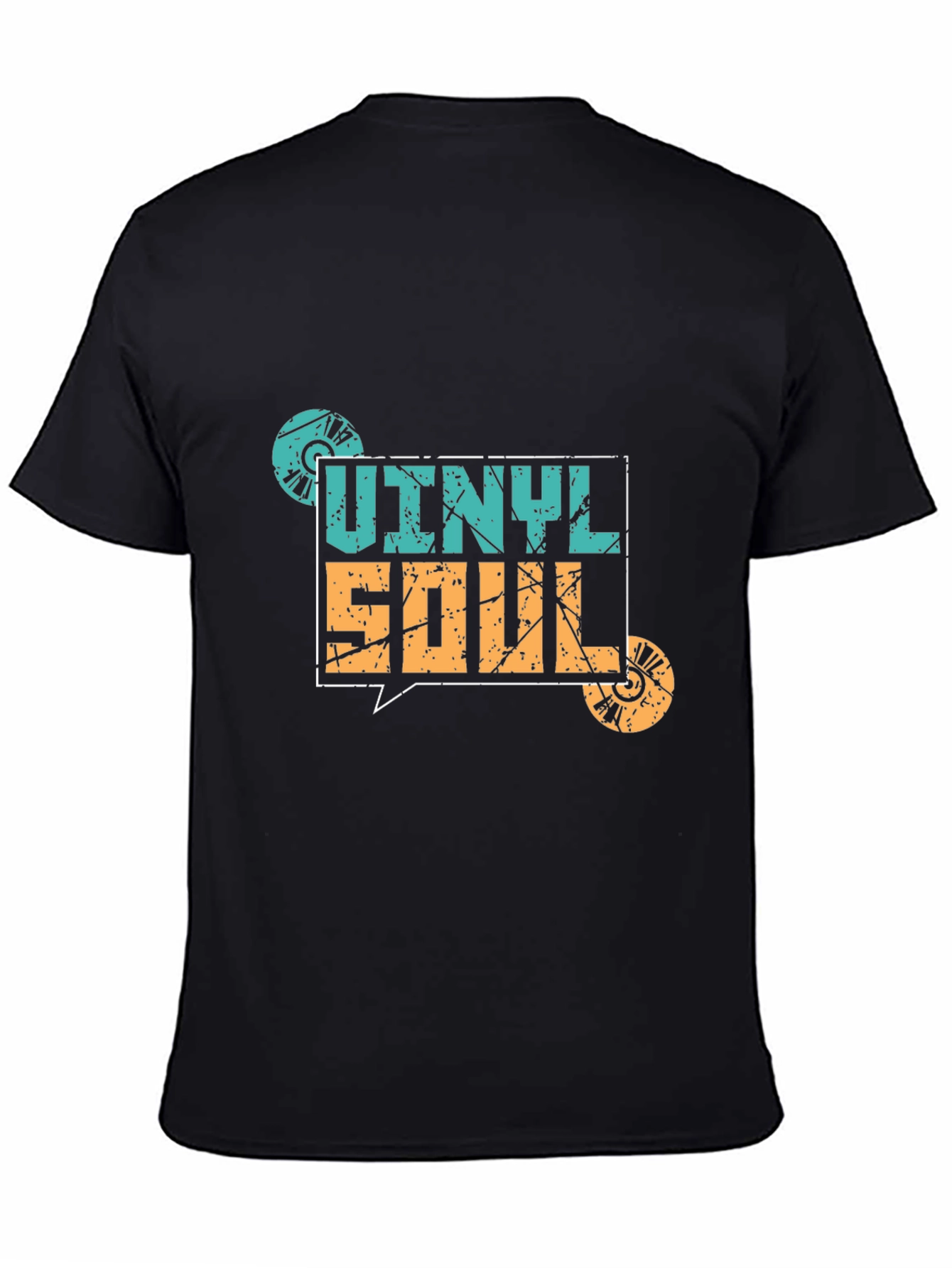 Vinyl Soul Graphic Tee - Retro Music T-Shirt