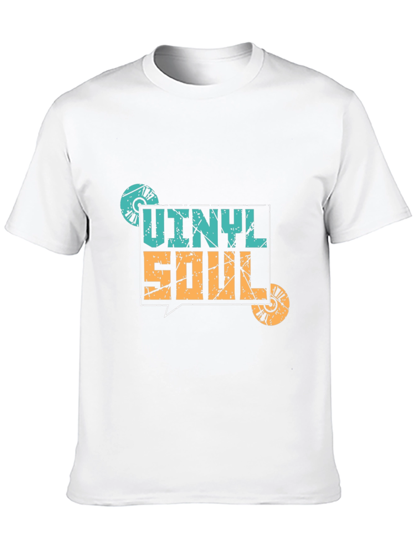 Vinyl Soul Graphic Tee - Retro Music T-Shirt