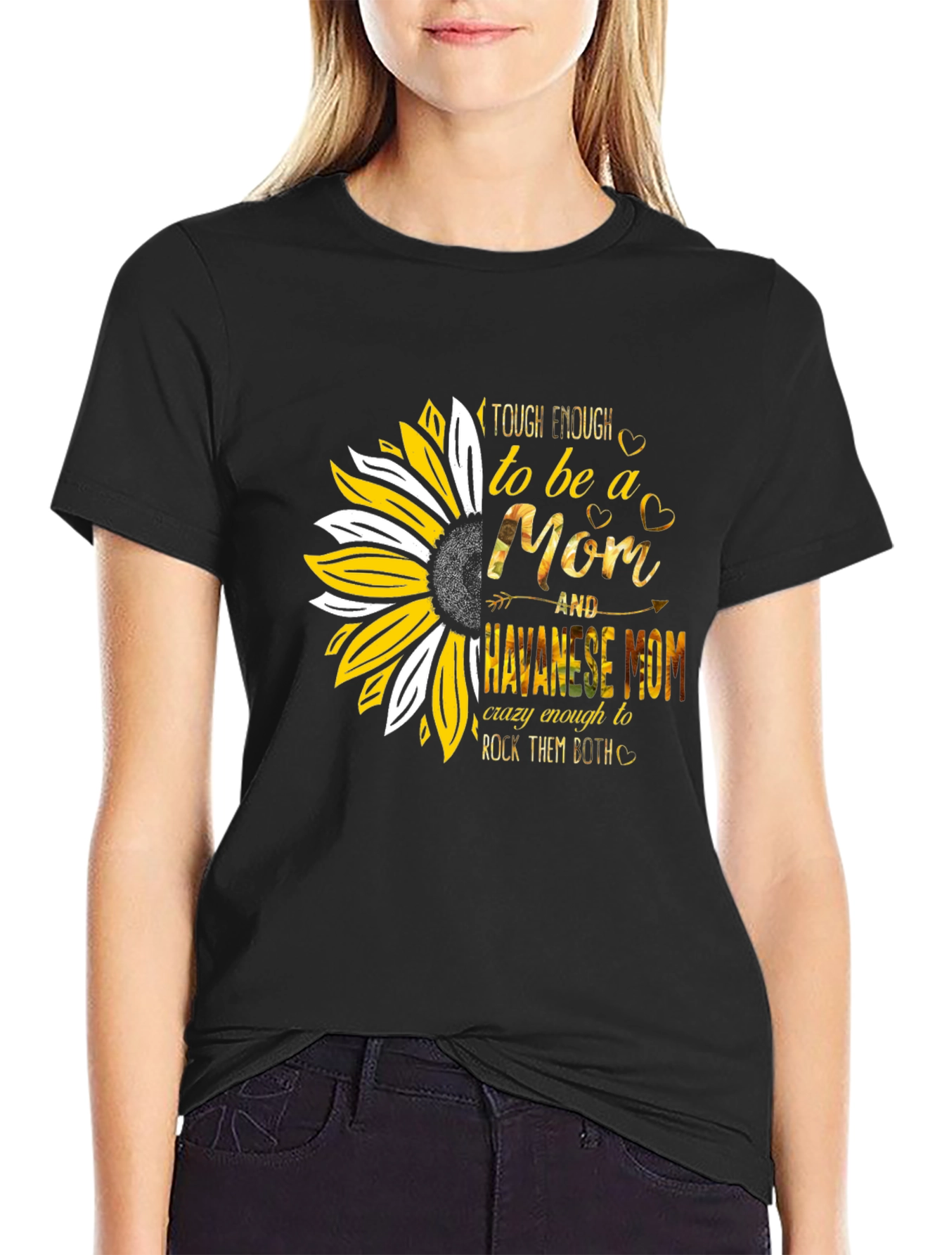 Tough Havanese Mom T-Shirt