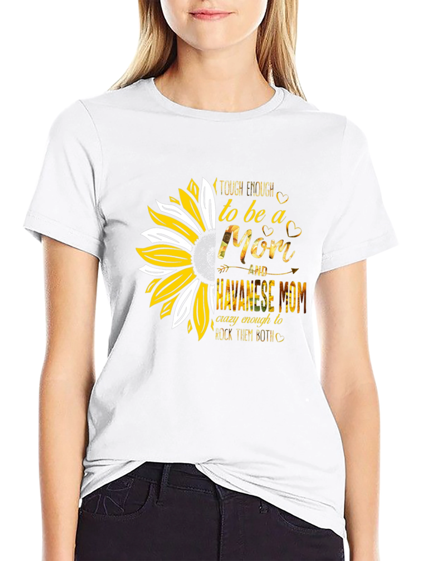 Tough Havanese Mom T-Shirt