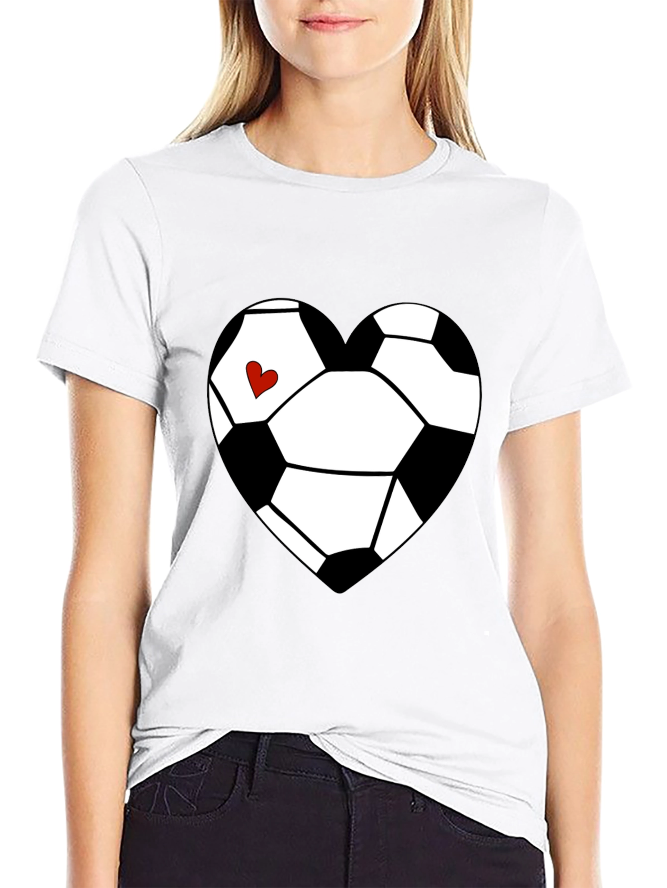 Soccer Heart T-Shirt - Love of the Game Tee