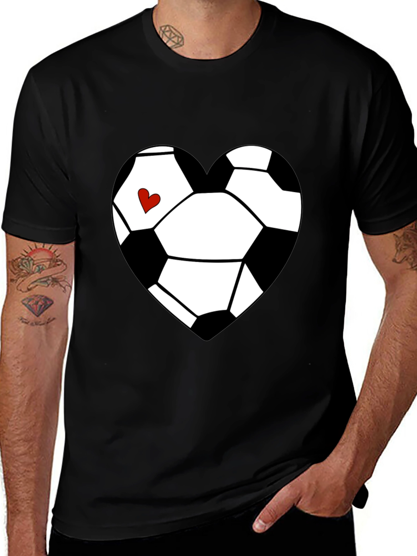 Soccer Heart T-Shirt - Love of the Game Tee