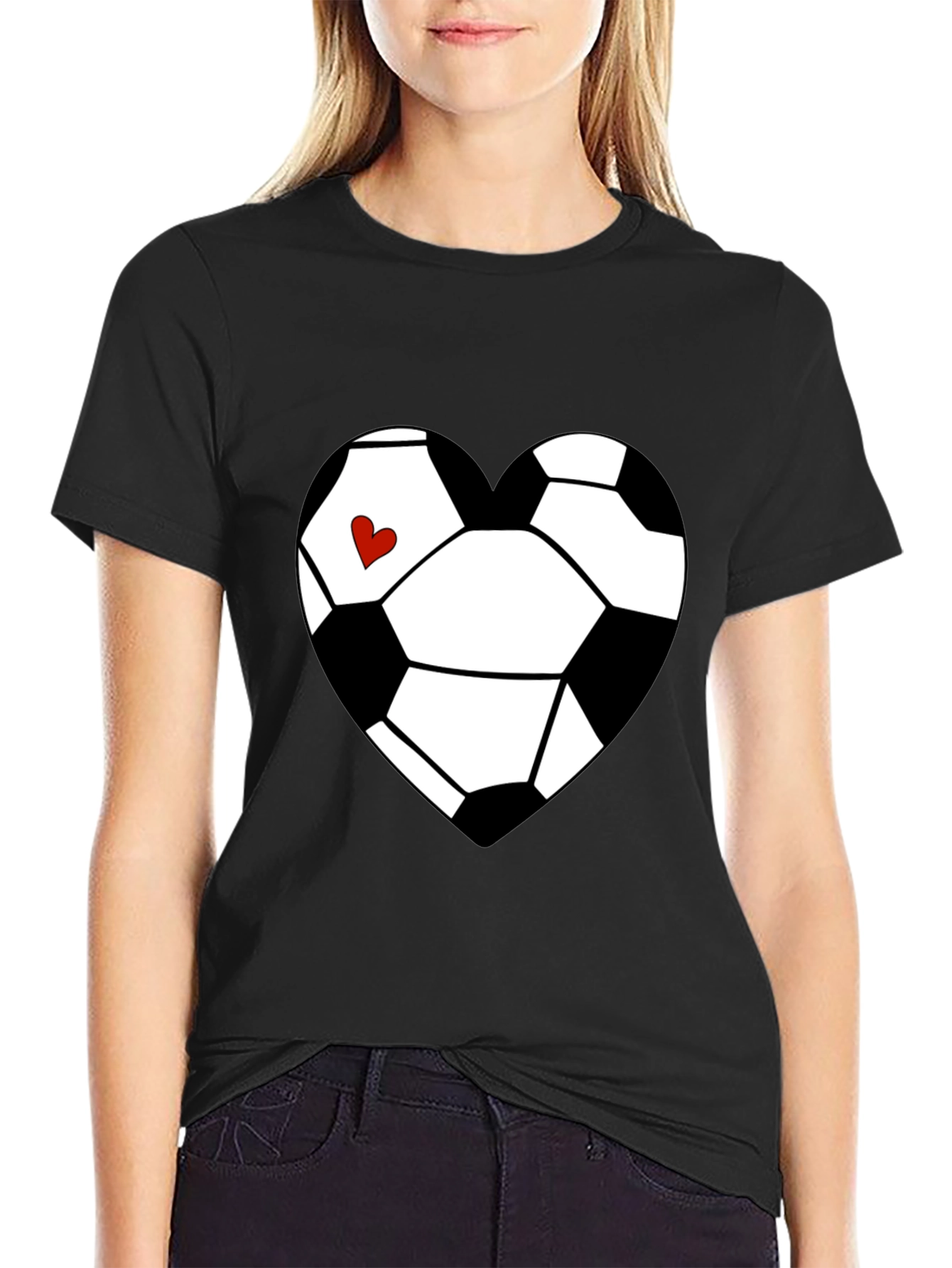 Soccer Heart T-Shirt - Love of the Game Tee