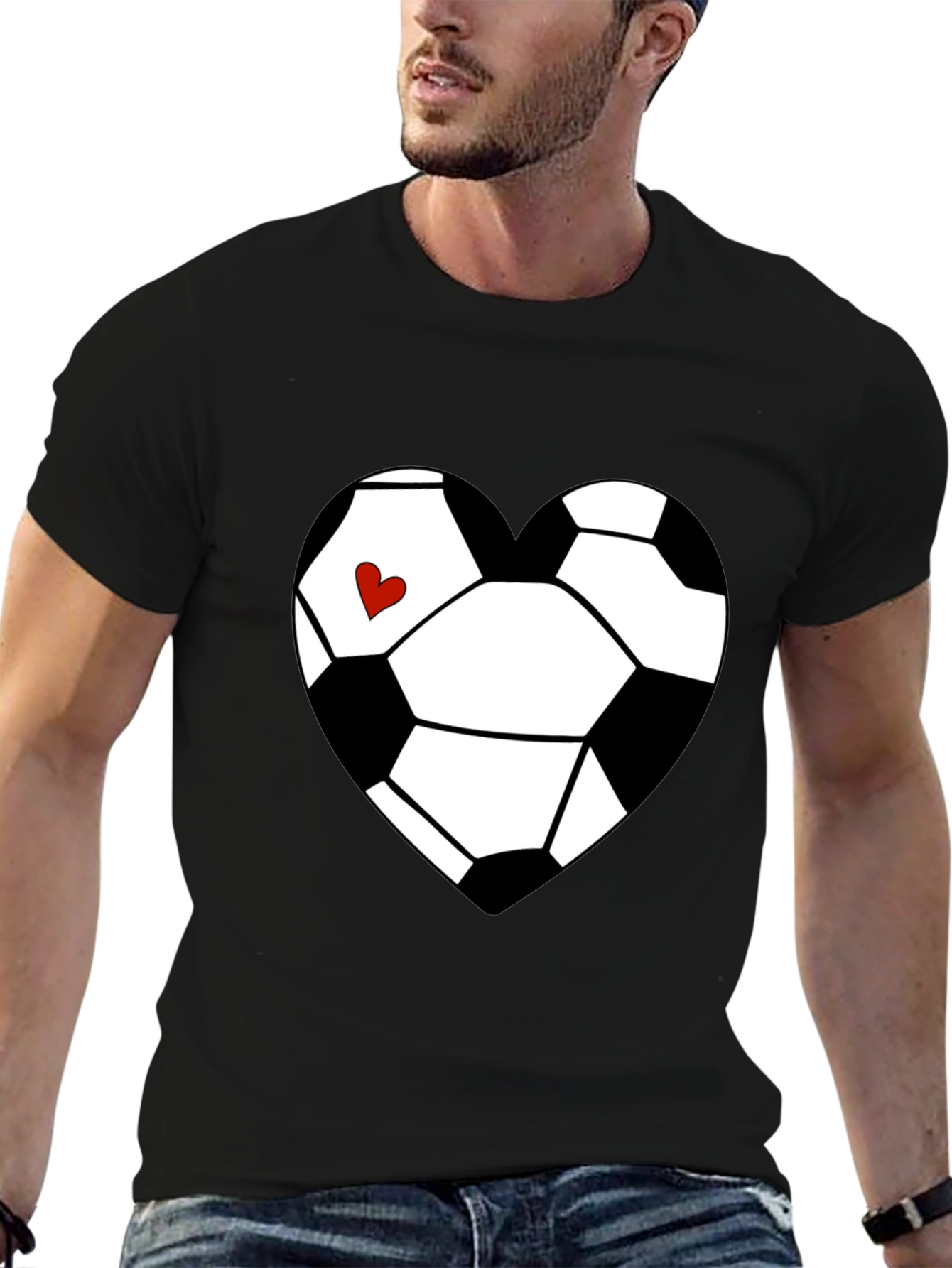 Soccer Heart T-Shirt - Love of the Game Tee