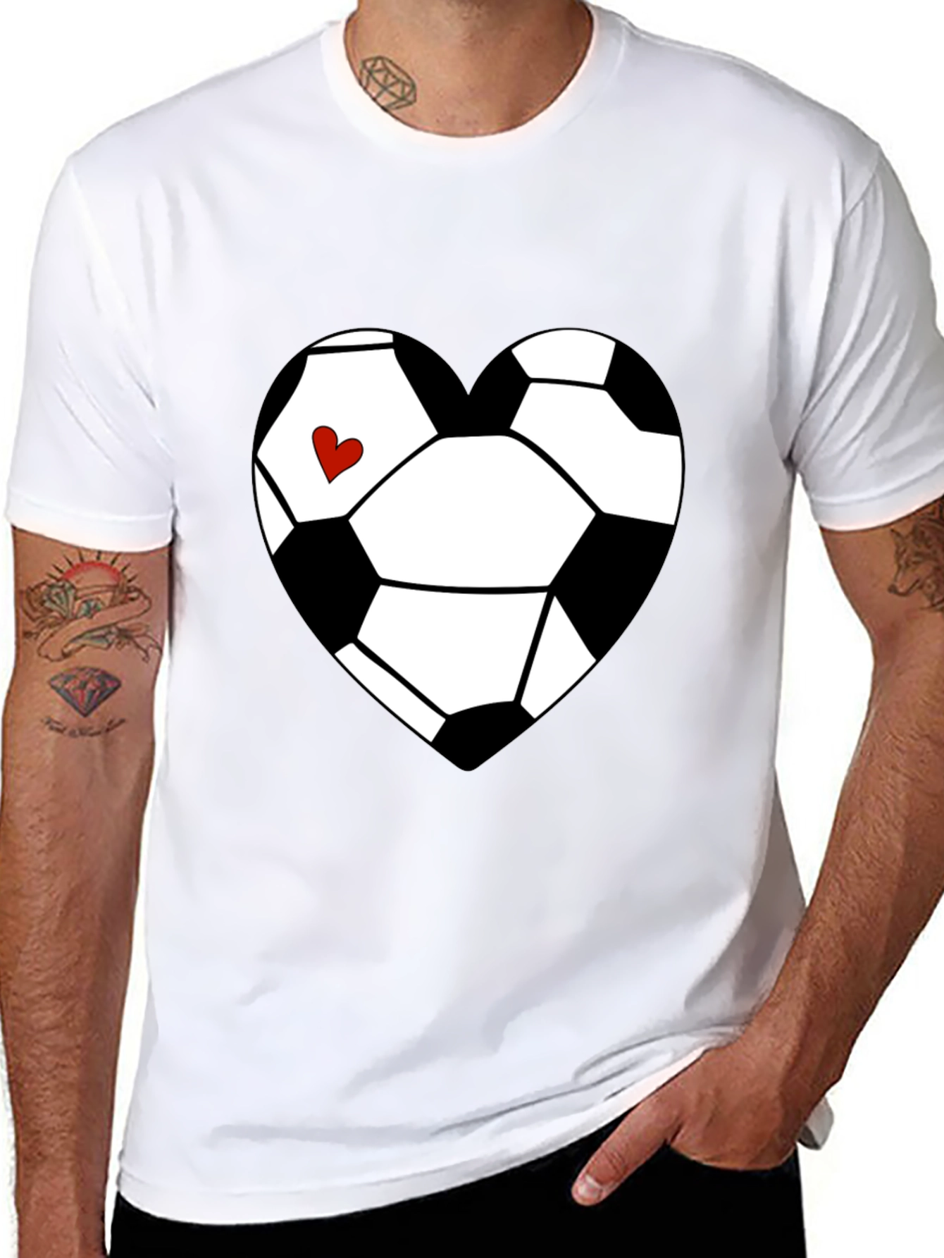 Soccer Heart T-Shirt - Love of the Game Tee
