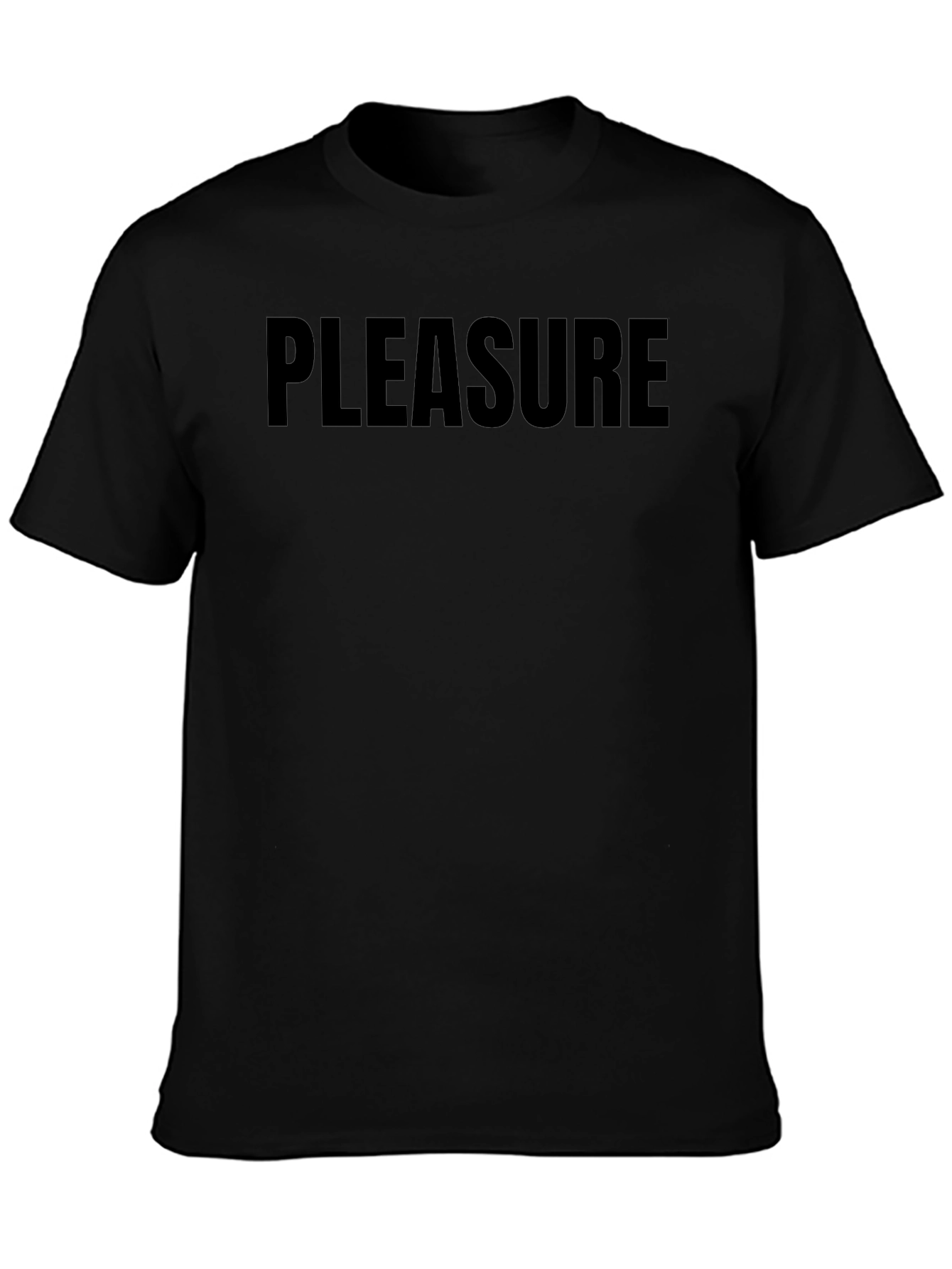 PLEASURE Graphic T-Shirt - Mens Black Tee