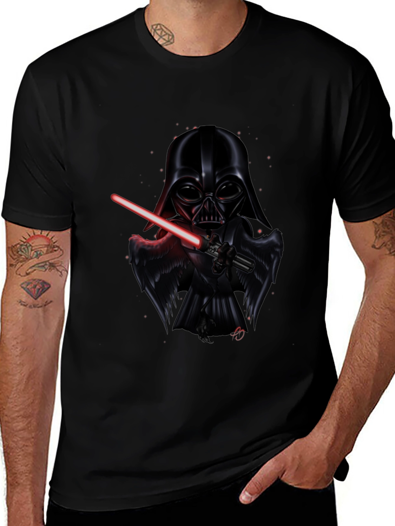 Darth Vader Graphic Tee - Black Star Wars T-Shirt