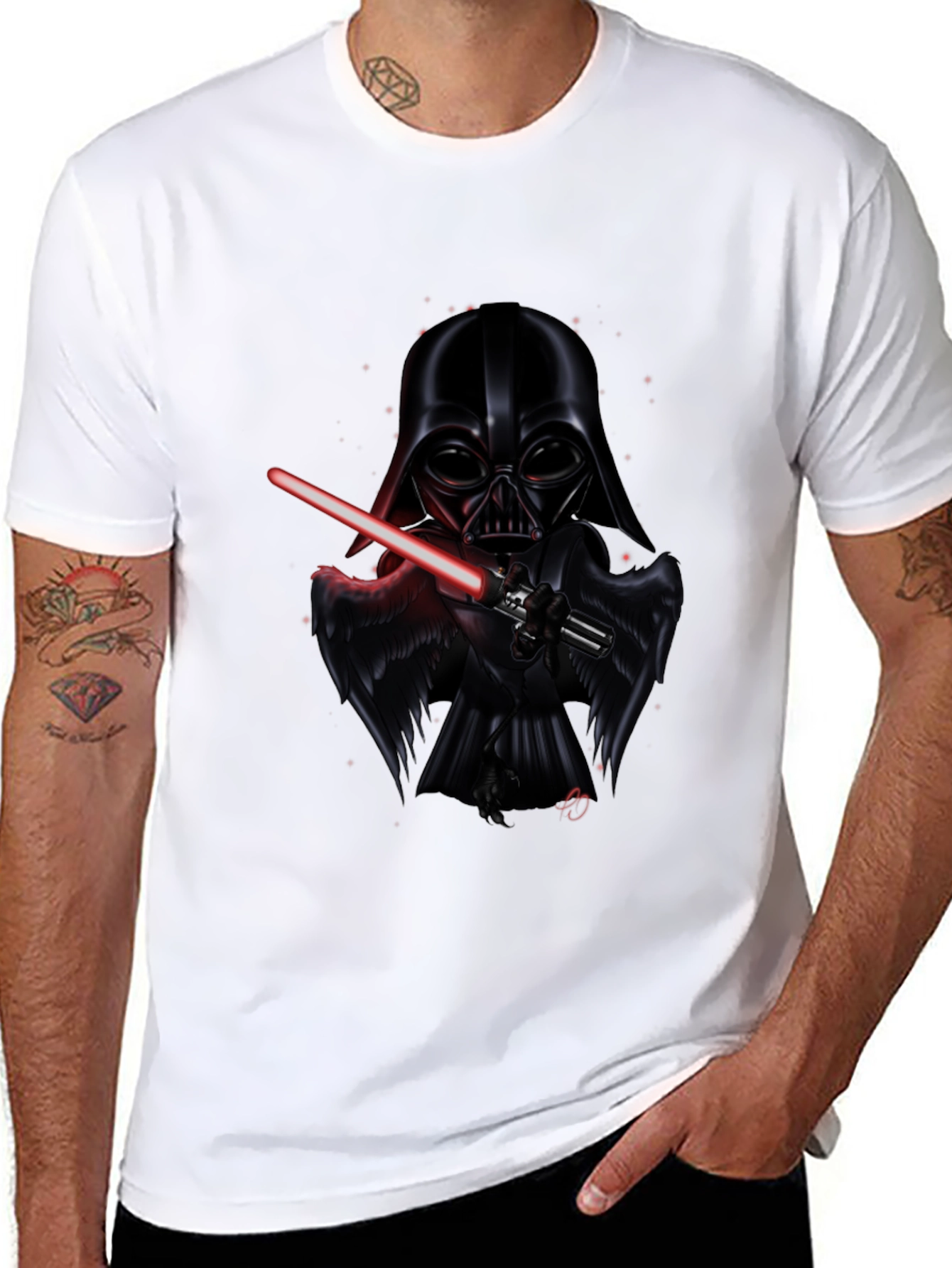 Darth Vader Graphic Tee - Black Star Wars T-Shirt