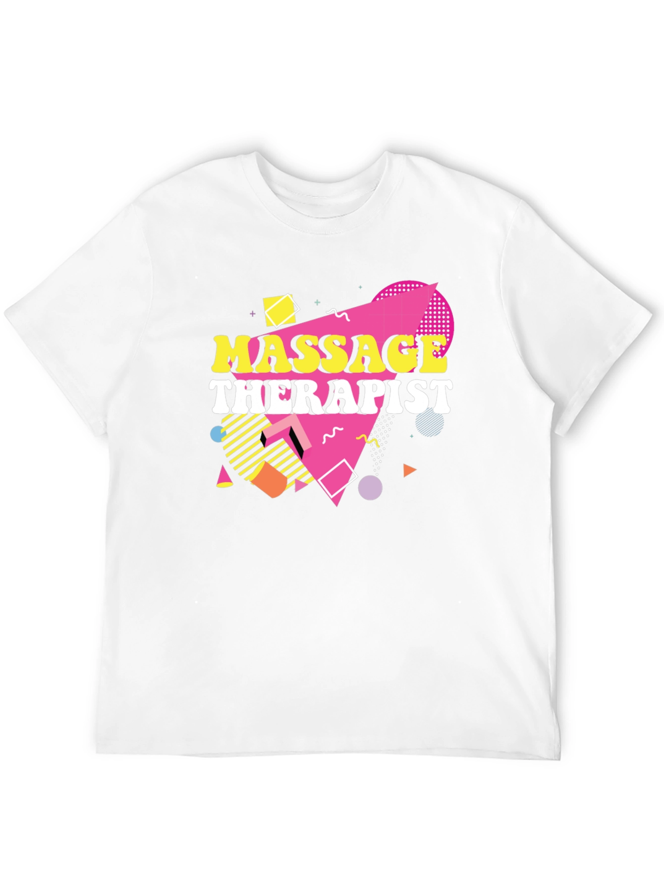 Massage Therapist Graphic Tee - Black