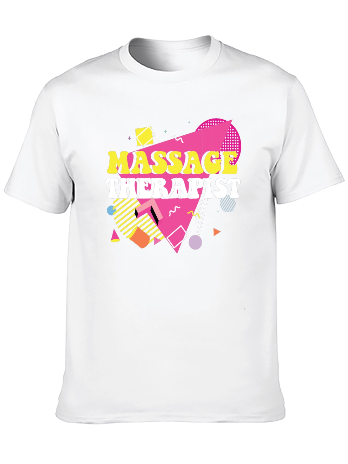 Massage Therapist Graphic Tee - Black