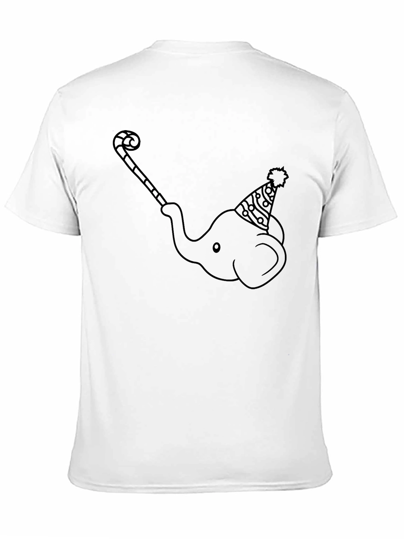 Elephant Party Tee - Quirky Graphic Print T-Shirt