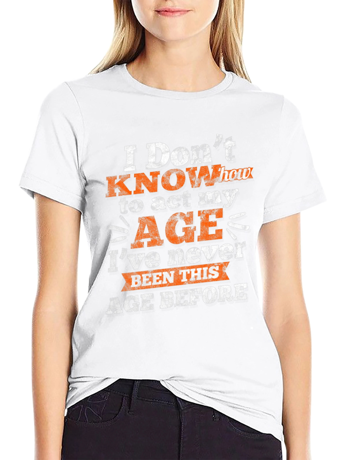 Funny Age Humor Graphic T-Shirt