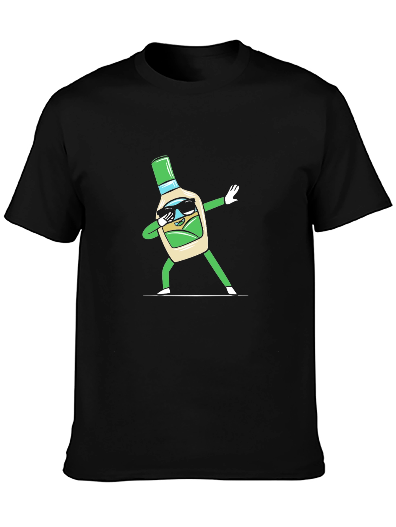 Dabbing Ranch Bottle T-Shirt - Trendy Graphic Tee