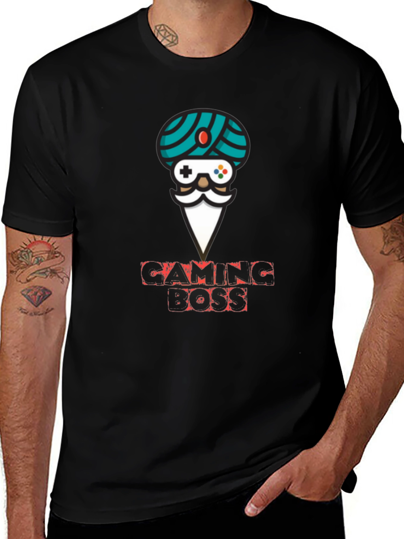 Gaming Boss Black T-Shirt