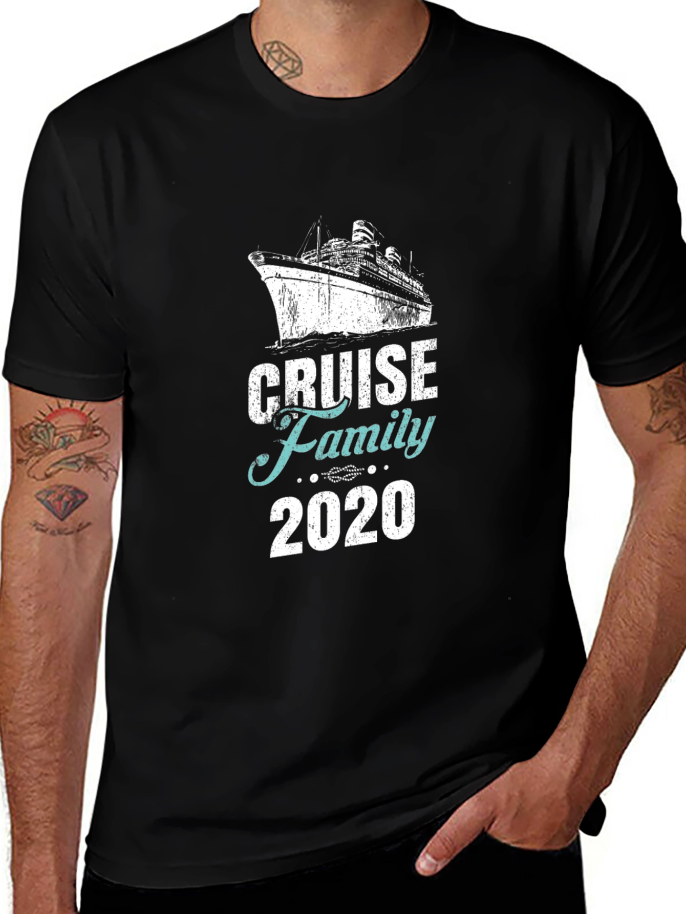 Cruise Family 2020 Black T-Shirt