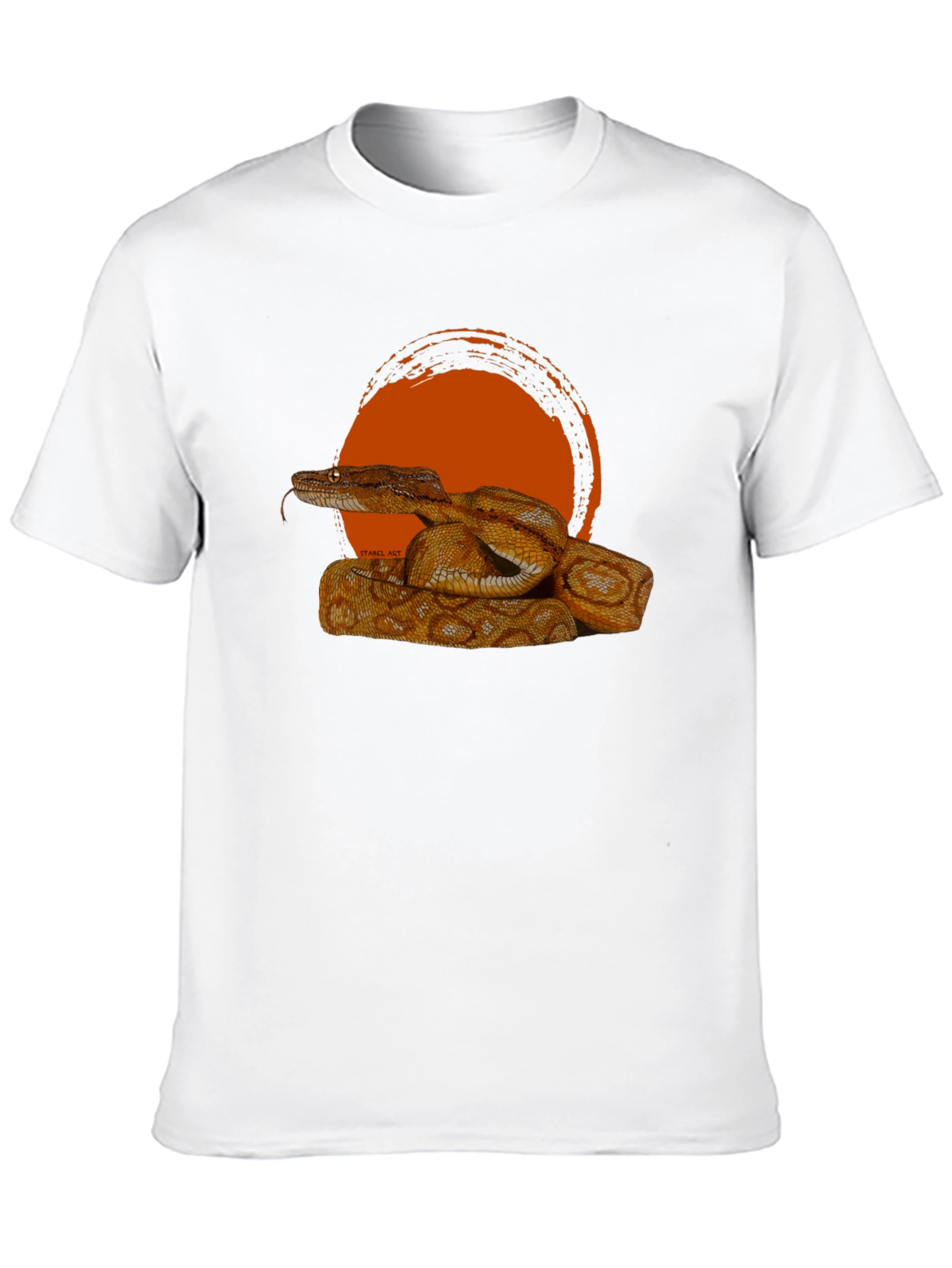 Snake & Sunset Graphic T-Shirt