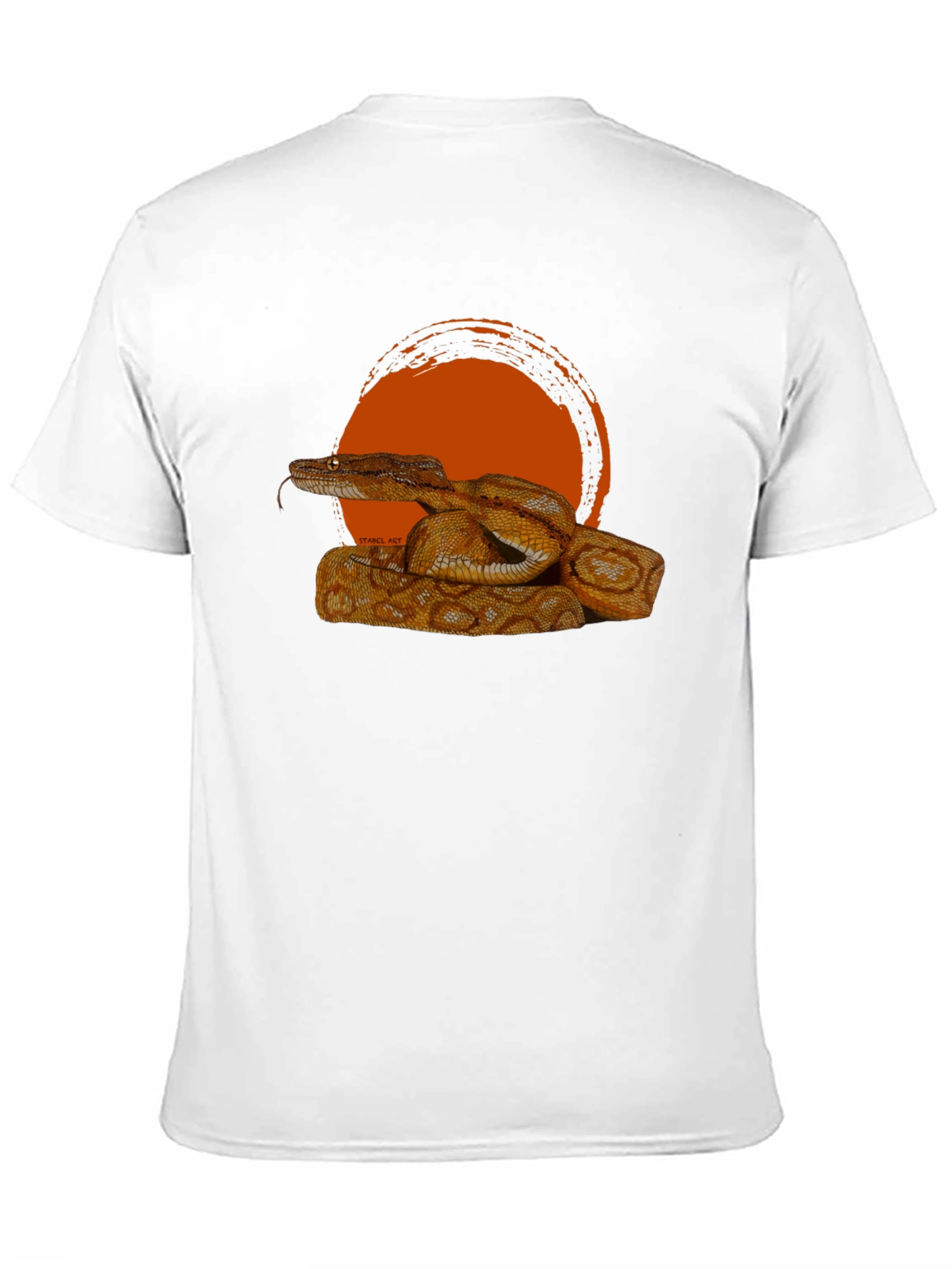 Snake & Sunset Graphic T-Shirt